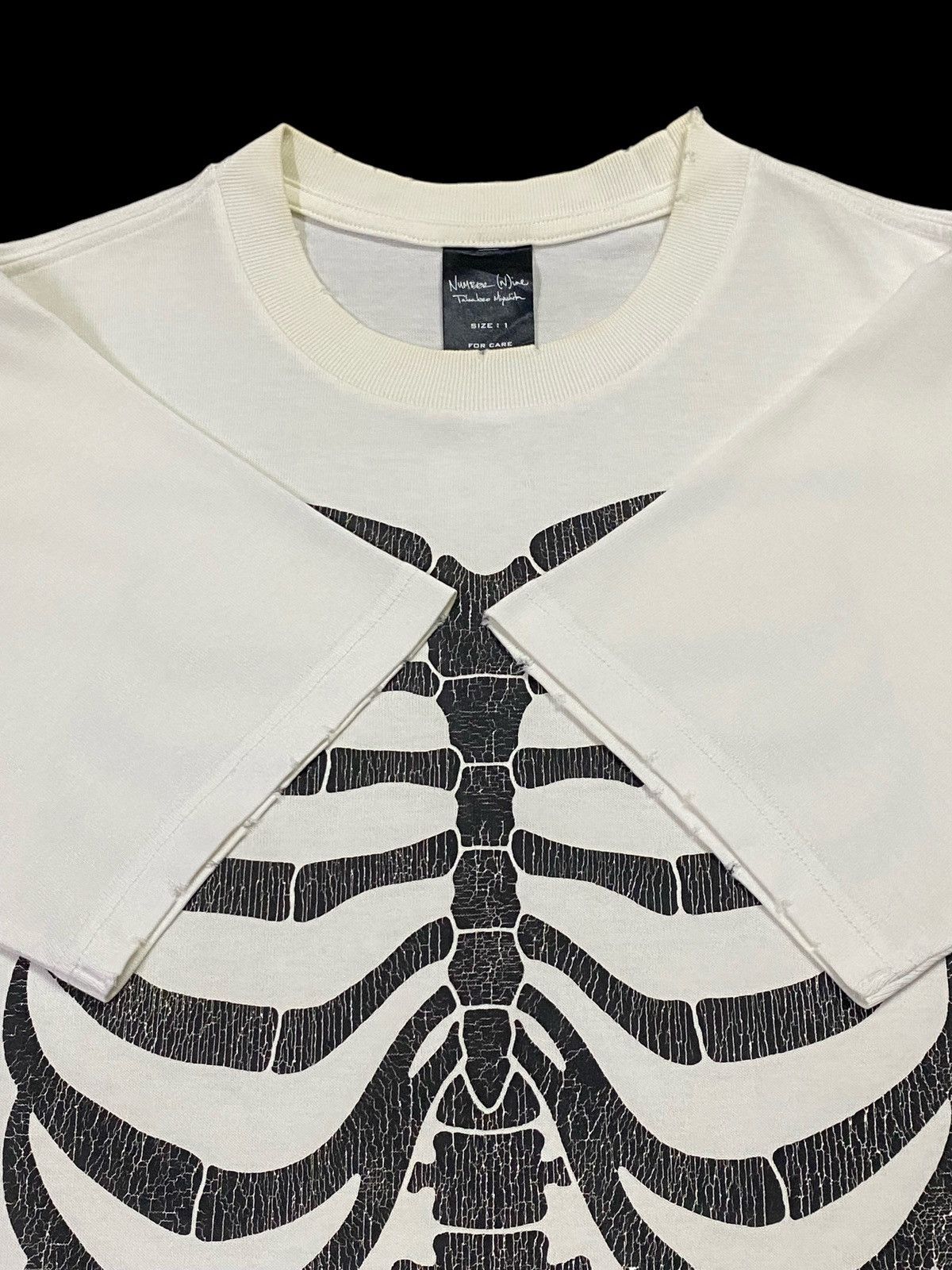 Number (N)ine Rare‼️Number Nine Skeleton Ribcage Shirt Size US S / EU 44-46 / 1 - 15 Thumbnail