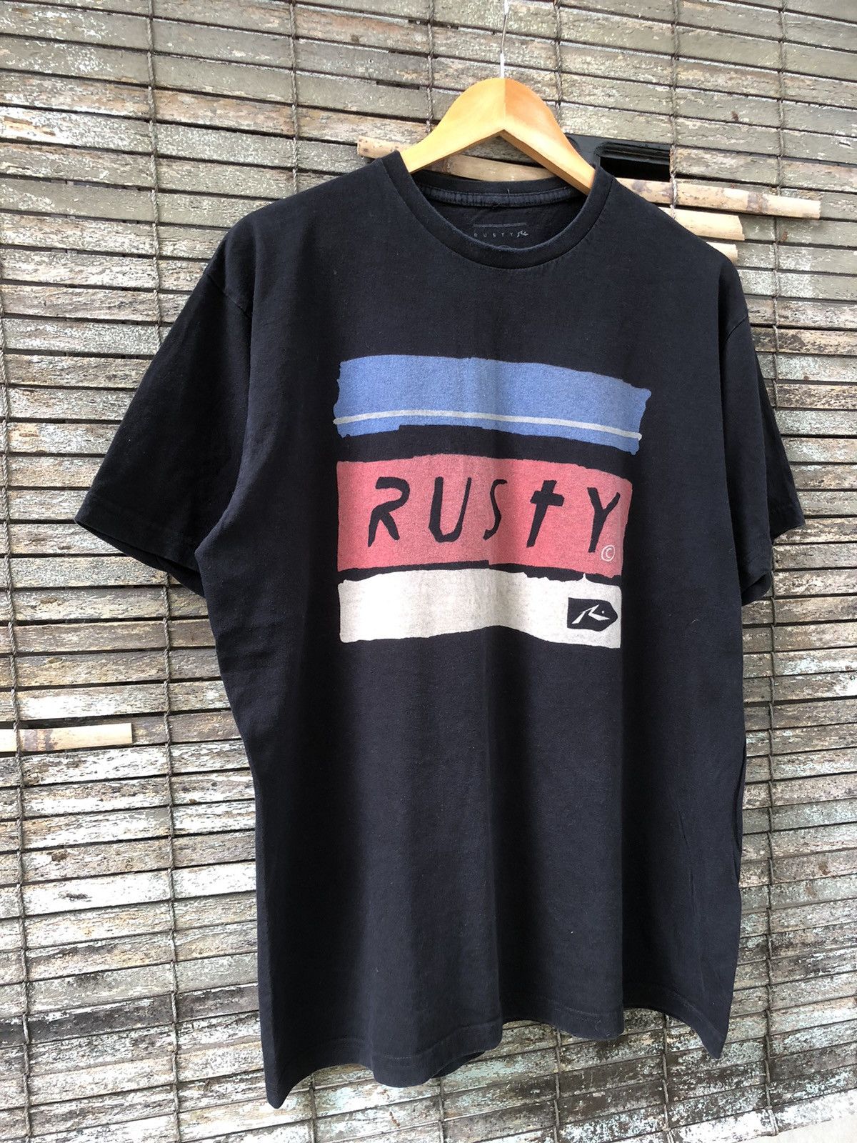 Rusty 🔥RARE🔥Rusty Big Logo Tshirts Size US L / EU 52-54 / 3 - 4 Thumbnail