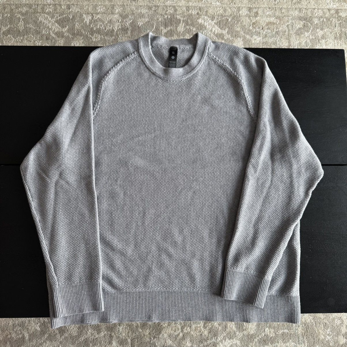 Lululemon Textured Knit Crewneck Sweater XXL Size US XXL / EU 58 / 5 - 1 Thumbnail