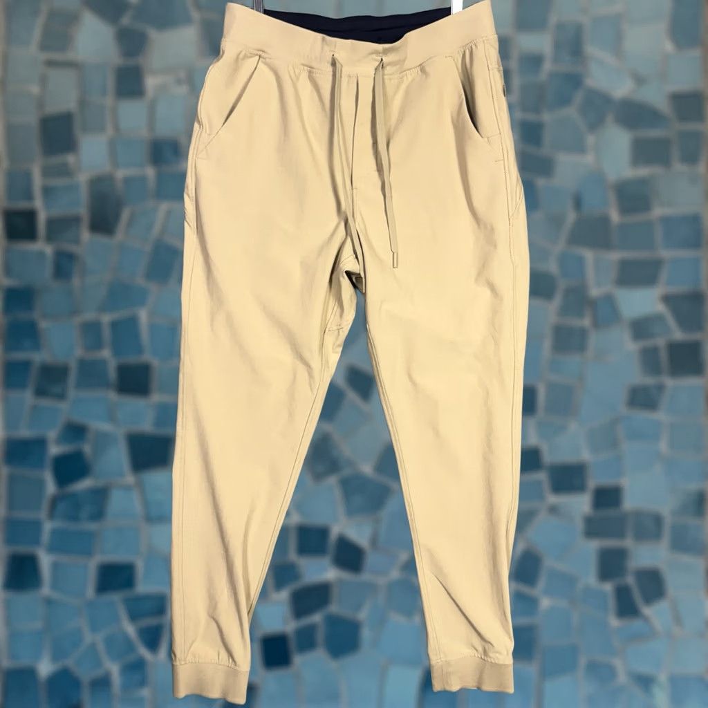 Vintage Bird Dogs Joggers Mens L BoomStick Golf Sweatpants Lined Pants Training Gym Regular Fit Beige Pattern solid Pockets Size US 33 - 1 Thumbnail