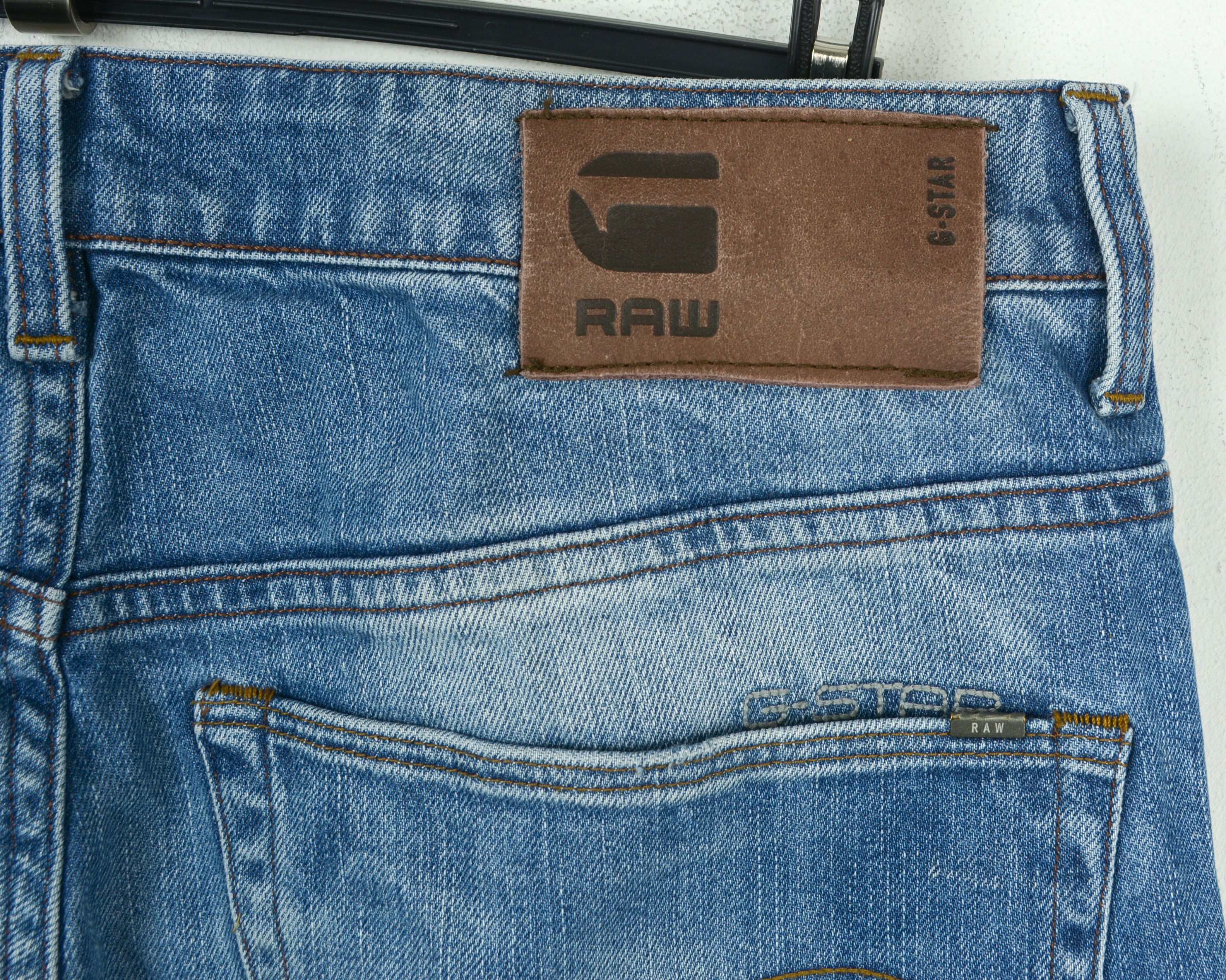 G-Star 3301 W32 L32 Regular Fit Straight Jeans Denim Pants Trousers Size US 32 / EU 48 - 7 Thumbnail