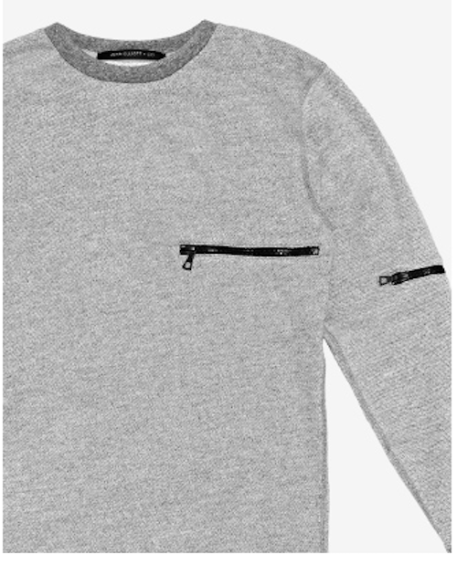 John Elliott Clash Crewneck Sweatshirt - Size Small (JE Size 1) Size US S / EU 44-46 / 1 - 1 Thumbnail
