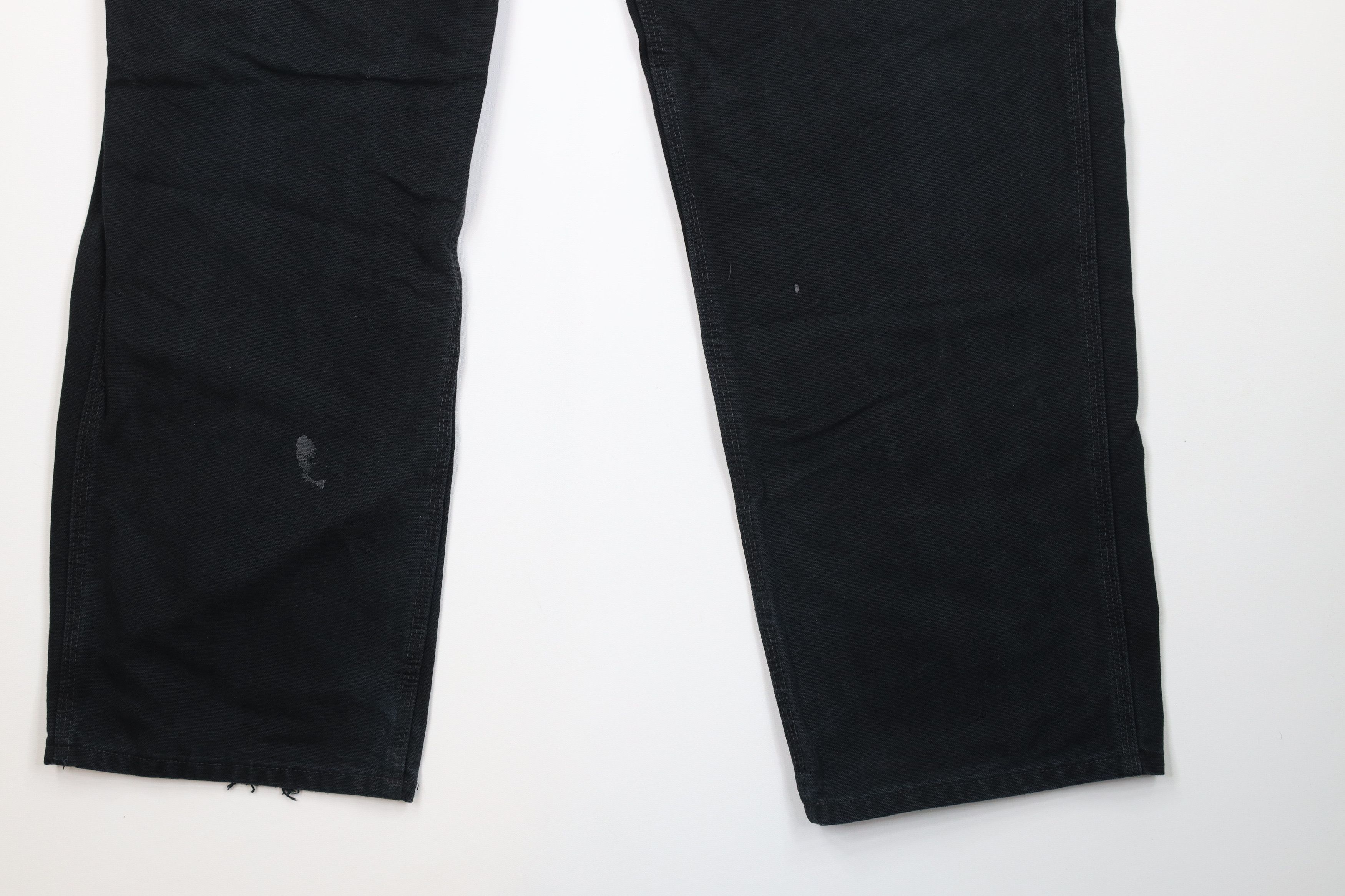 Carhartt Vintage Y2K Carhartt Canvas Wide Leg Dungaree Pants Black Size US 40 / EU 56 - 5 Thumbnail