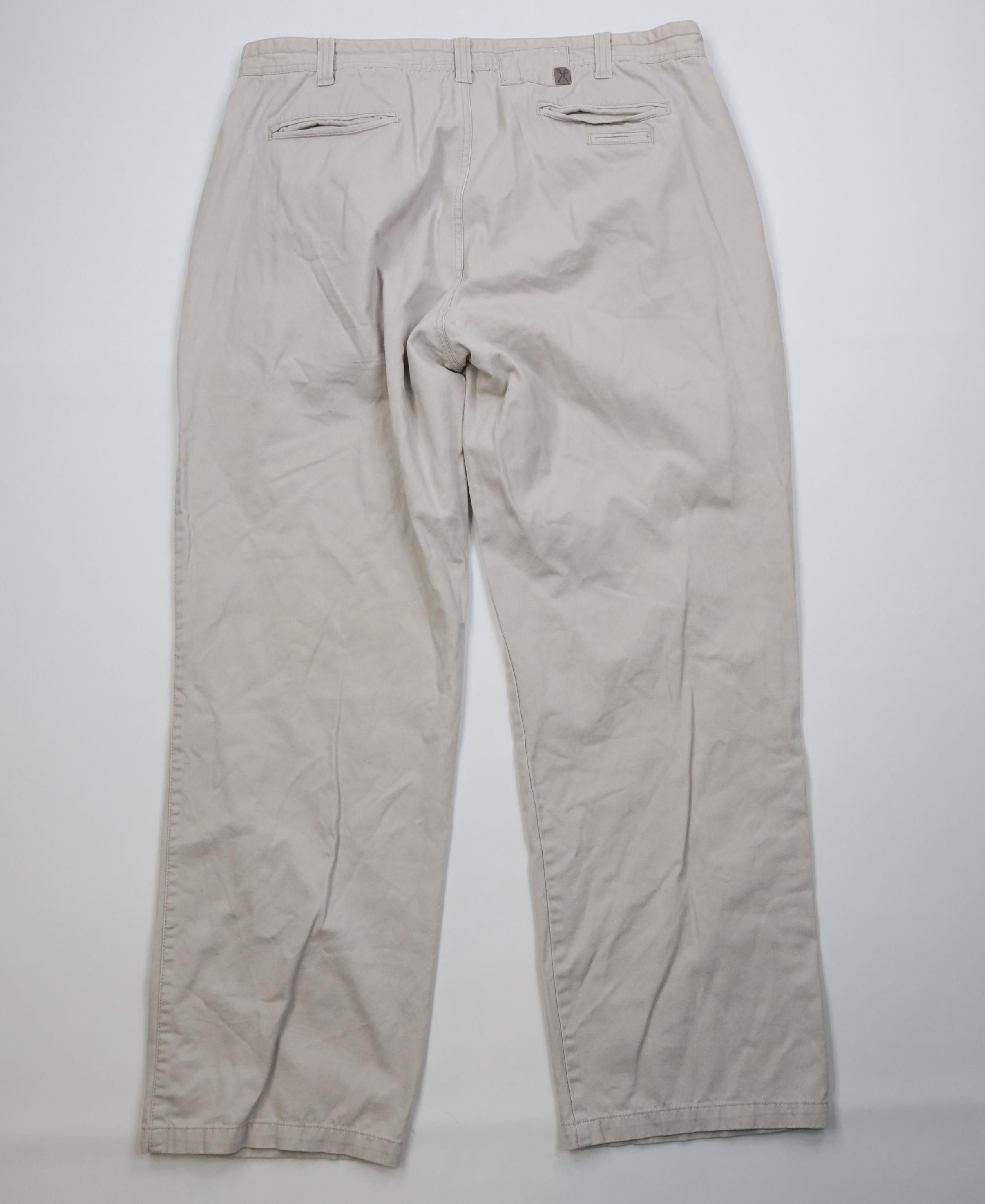 Marc Ecko Vintage 90s Y2K Marc Ecko Baggy Wide Leg Pants Stone Cotton Size US 40 / EU 56 - 11 Thumbnail