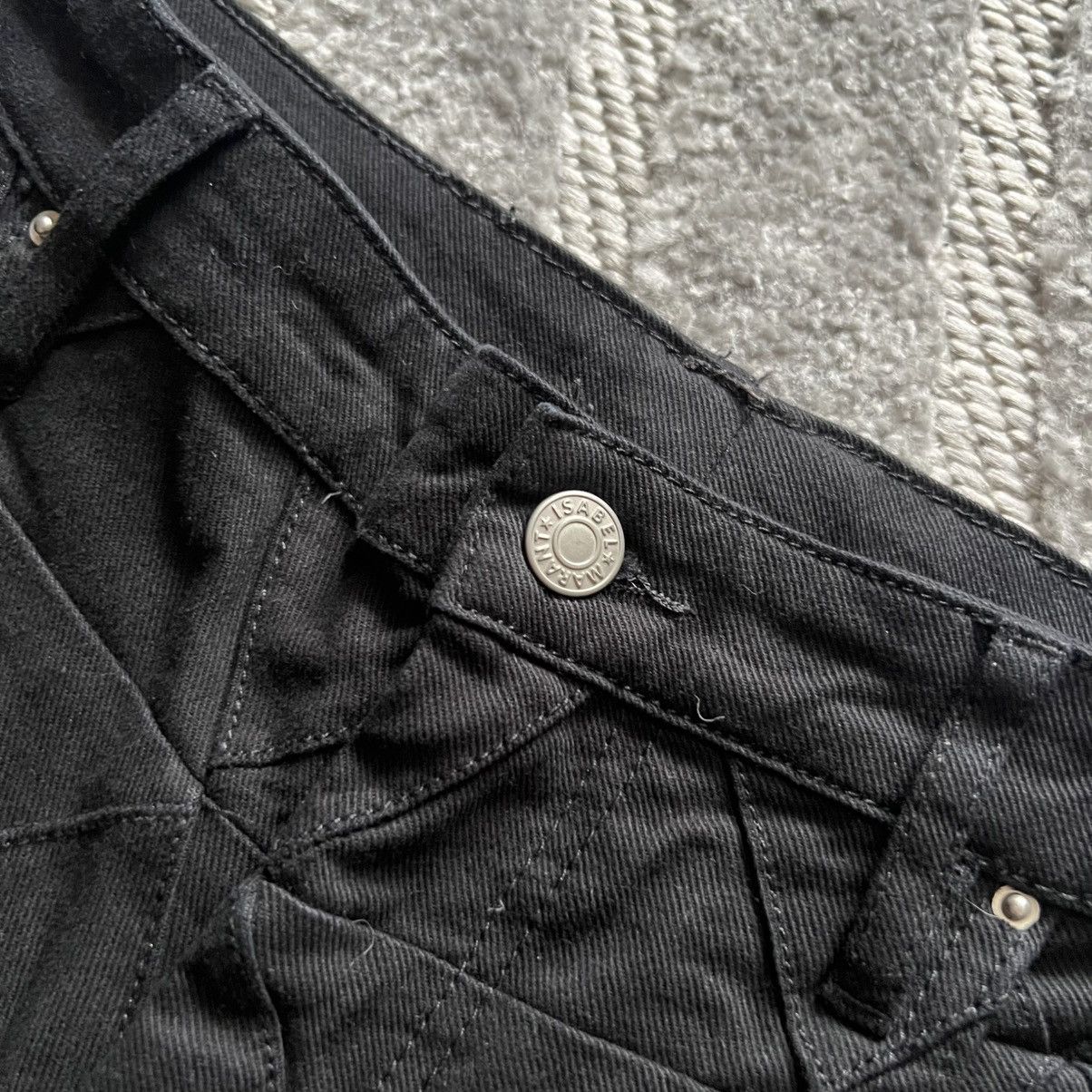 Isabel Marant Vintage Isabel Marant Patchwork Jeans Streetwear Luxury Size 38" / US 16 / IT 52 - 4 Thumbnail