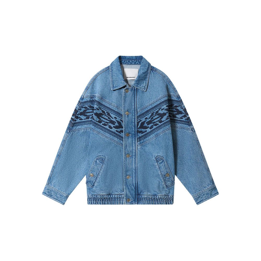 Isabel Marant Isabel Marant BLUE Jackets - Denim Jackets Size US M / EU 48-50 / 2 - 1 Thumbnail