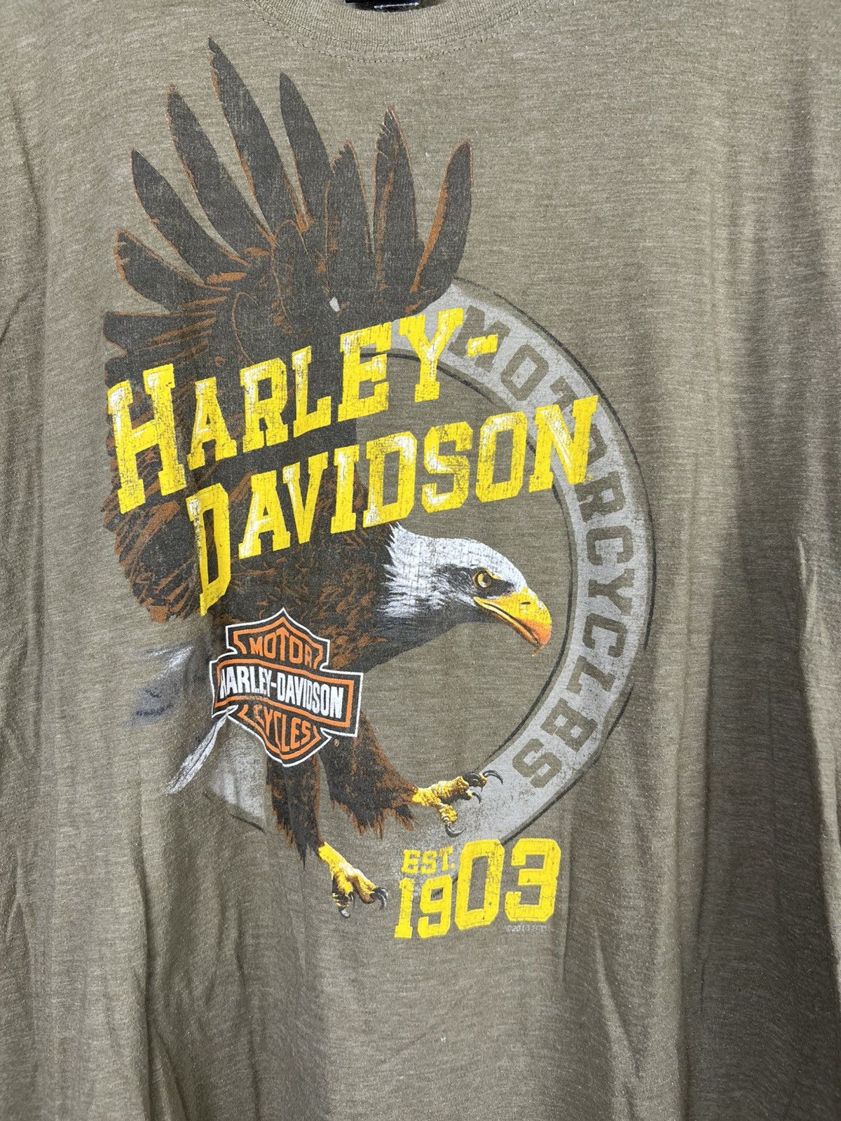 Harley Davidson × Vintage Vintage Y2K Harley Davidson shirt Size US XXL / EU 58 / 5 - 2 Thumbnail