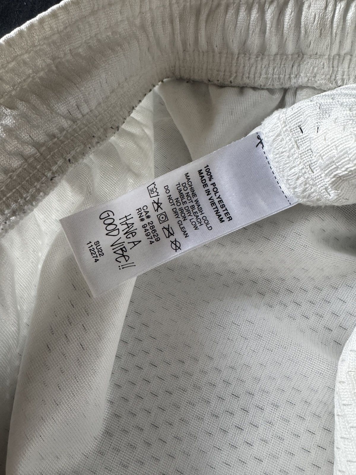 Stussy Stussy basketball net shorts white Size US 32 / EU 48 - 9 Thumbnail