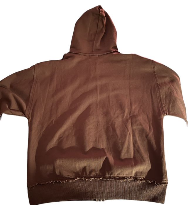 Happy99 Happy99 Angel Zip Hoodie (Brown/Orange) | Grailed