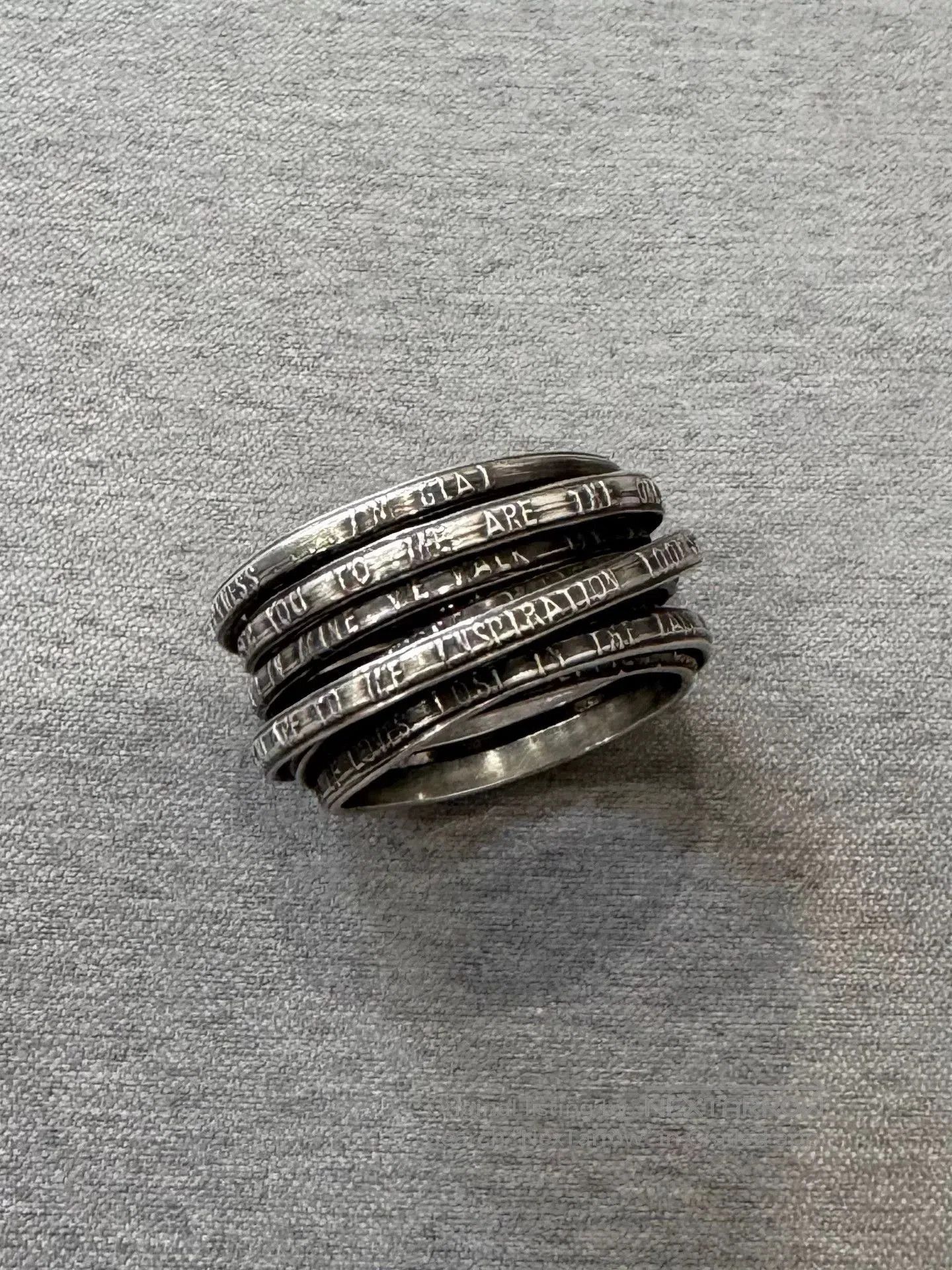 Werkstatt Munchen silver spring design ring by Werkstatt Munchen. Size ONE SIZE - 1 Thumbnail