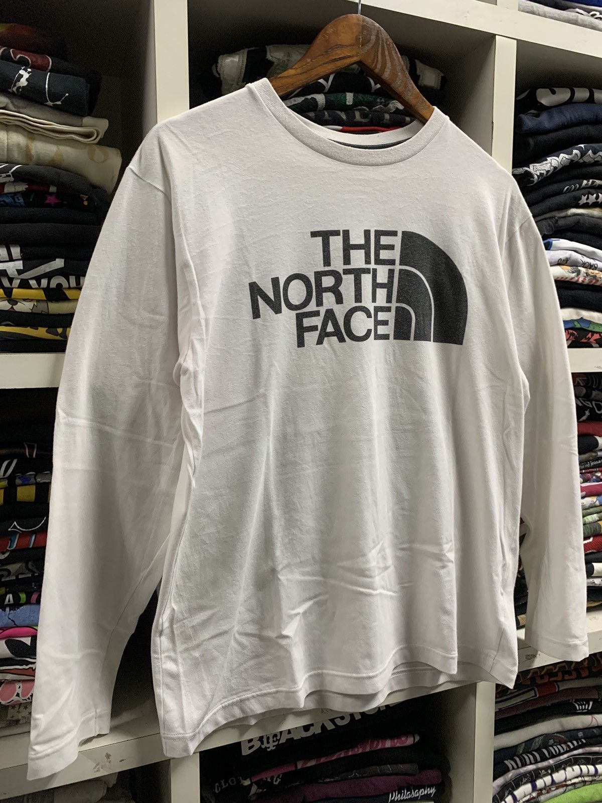 The North Face × Vintage The North Face big logo white shirt Size US L / EU 52-54 / 3 - 5 Thumbnail