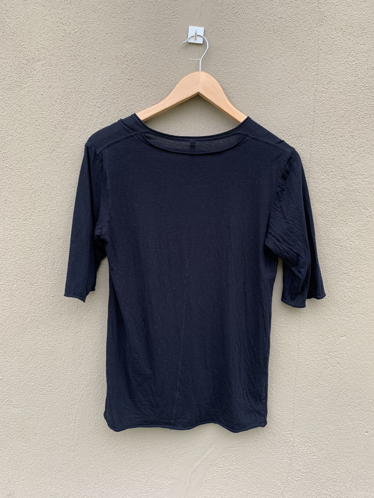 Black Barrett Black Barrett by Neil Barrett Strech soft Distress Tee Size US M / EU 48-50 / 2 - 5 Thumbnail