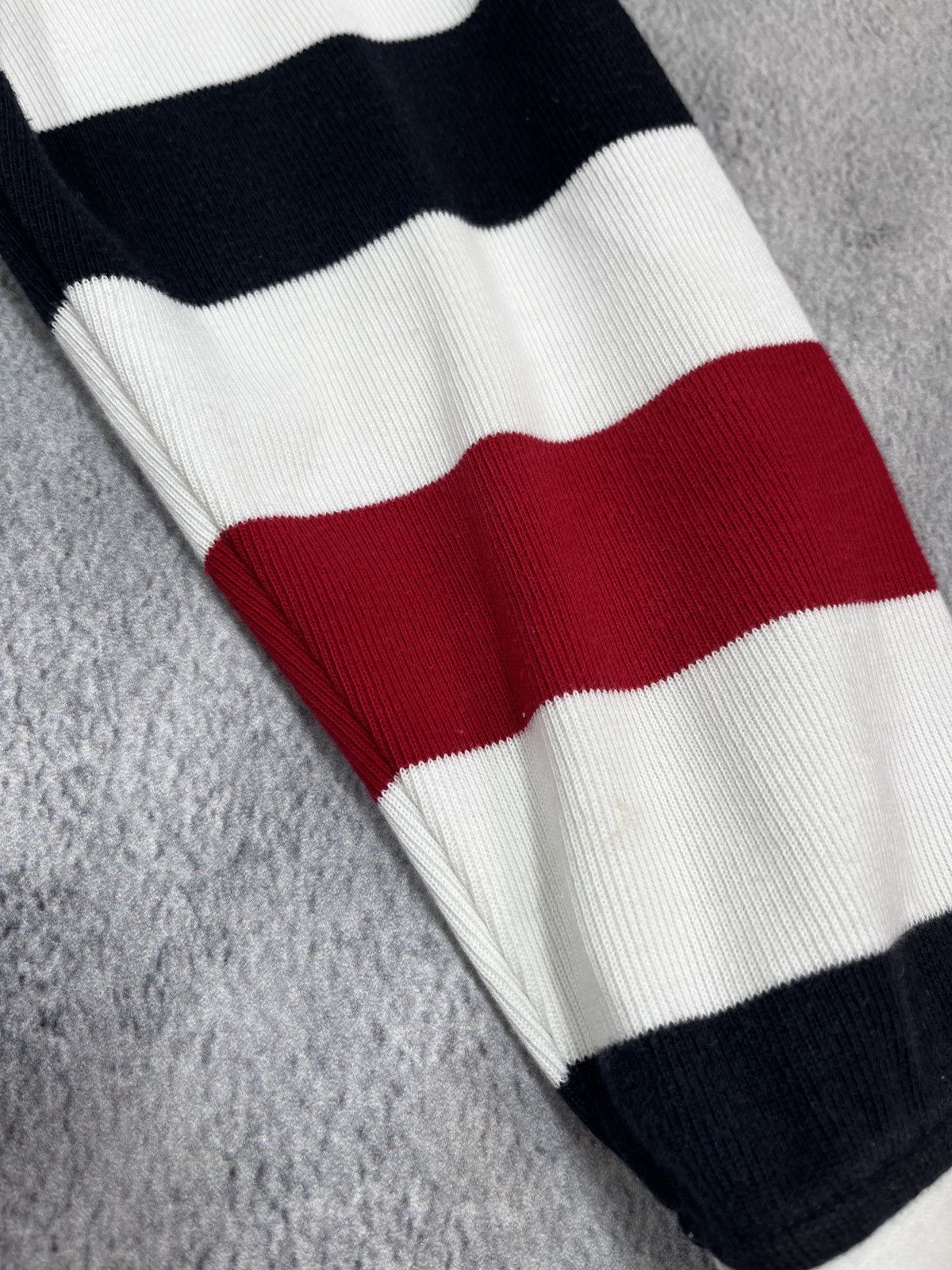 Pierre Cardin Vintage Y2K Pierre Cardin striped zip polo oldmoney style S Size US S / EU 44-46 / 1 - 7 Thumbnail