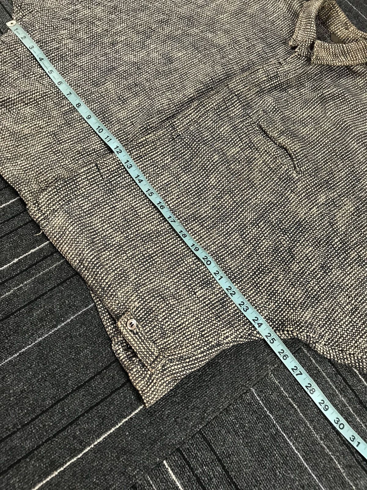 Yohji Yamamoto Vintage Y's Yohji Yamamoto weaves pullover /sashiko/quilt Size US M / EU 48-50 / 2 - 7 Thumbnail