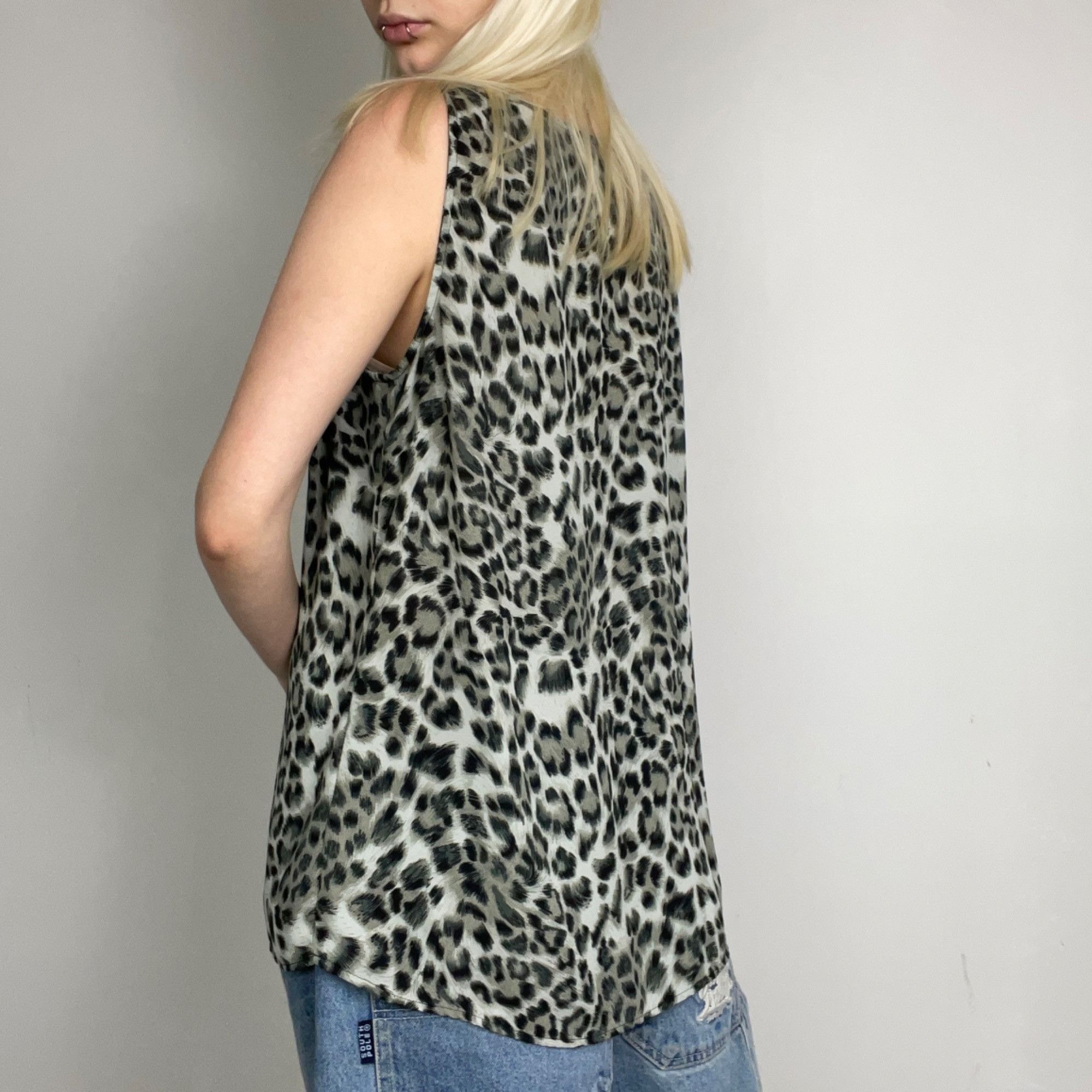 Other L - Y2K Daniel Rainn Leopard Print Top Size L / US 10 / IT 46 - 3 Thumbnail