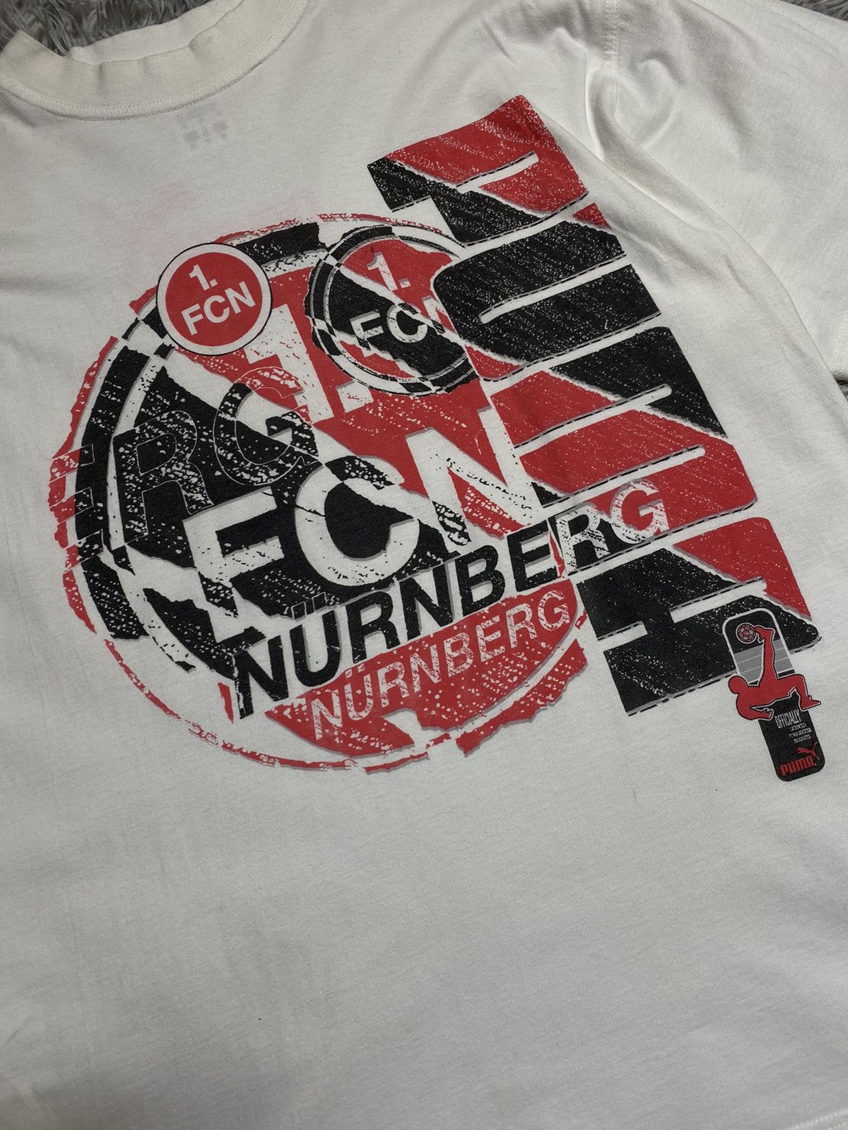 Puma × Vintage Rare 1. FC Nürnberg Puma T-Shirt XL Size ONE SIZE - 2 Thumbnail