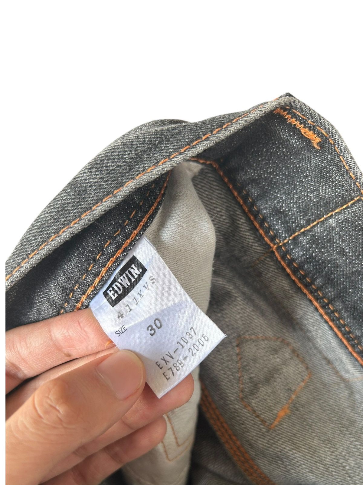 Kapital Flare Vintage Edwin Buckle Back Distressed Denim Jeans Size US 31 - 9 Thumbnail
