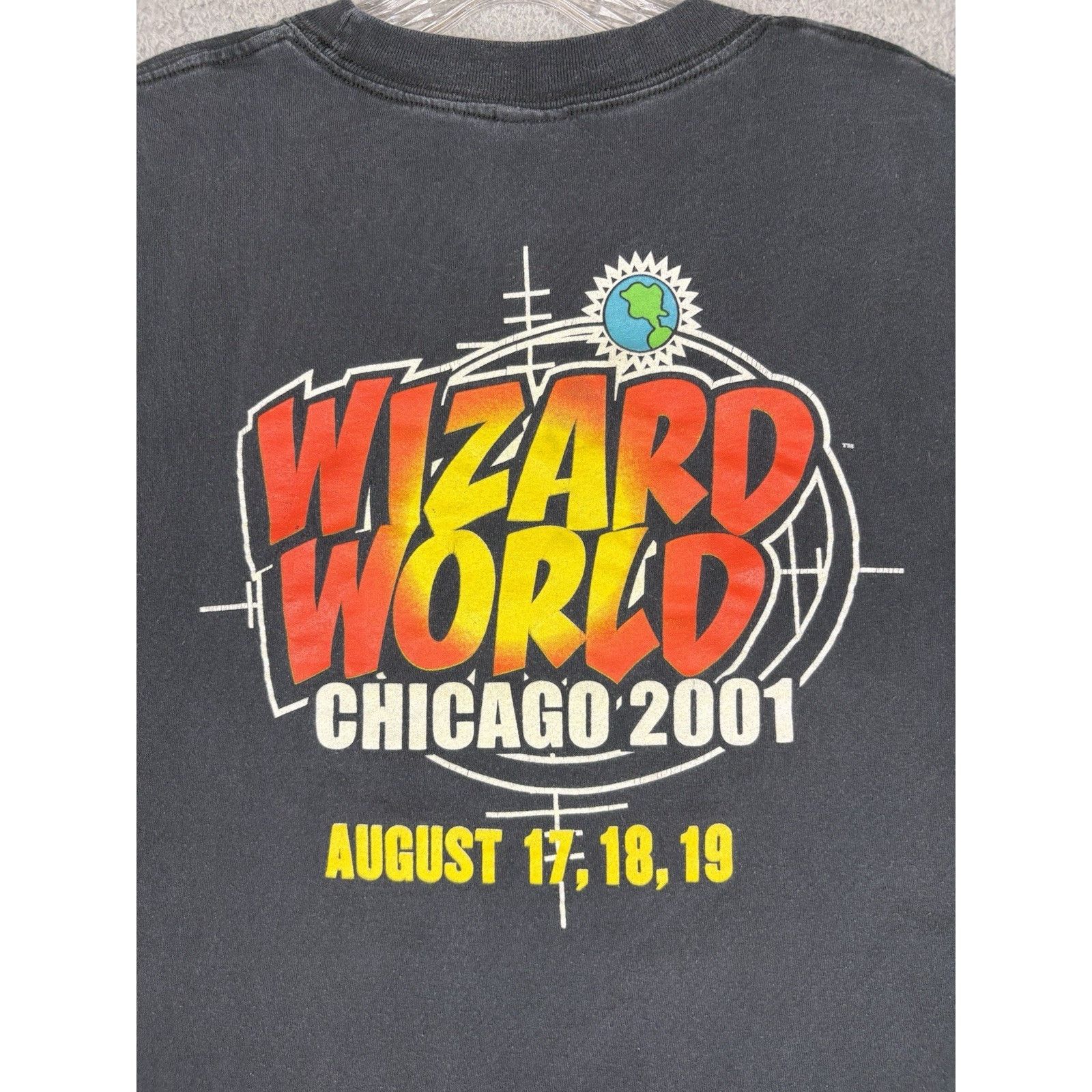 Gildan Vtg Y2K PUNISHER T-shirt Men’s XL Black 2001 Wizard World Size US XL / EU 56 / 4 - 4 Thumbnail