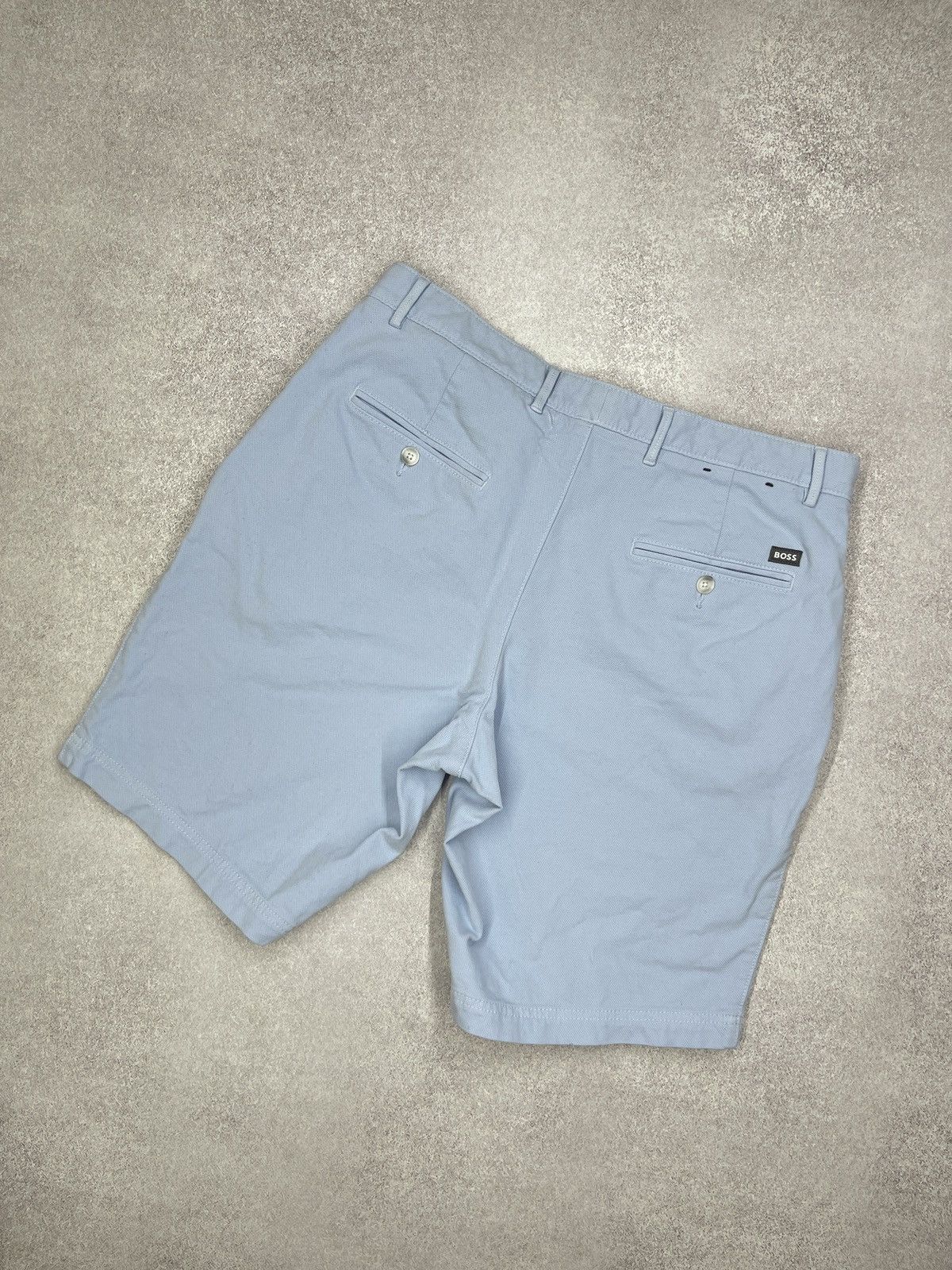 Hugo Boss Mens Hugo Boss Slice Short Blue Size L Size US 34 / EU 50 - 1 Thumbnail