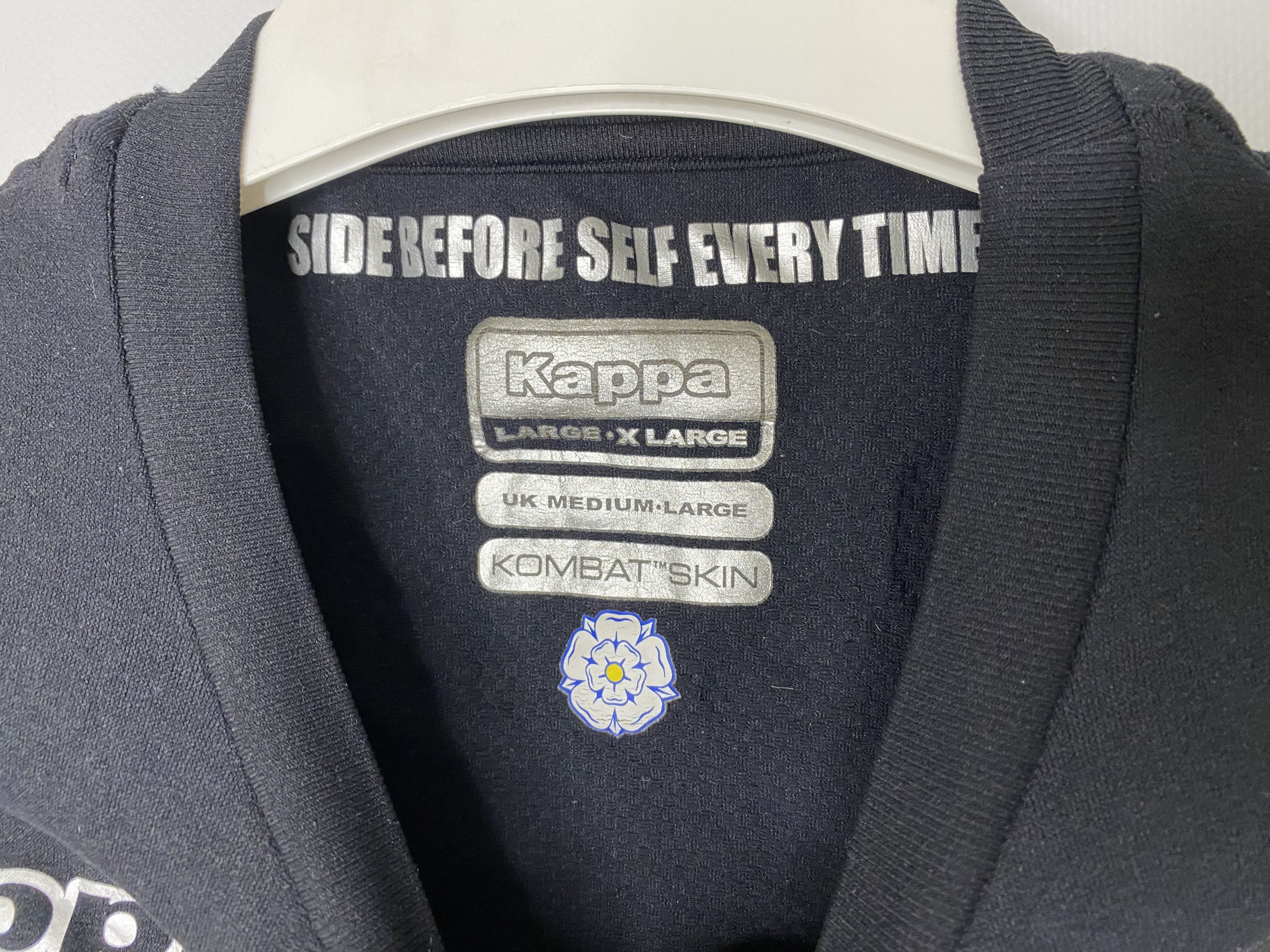 Kappa LEEDS UNITED 2017 AWAY PLAYER ISSUE FOOTBALL SHIRT SOCCER Size US L / EU 52-54 / 3 - 8 Thumbnail