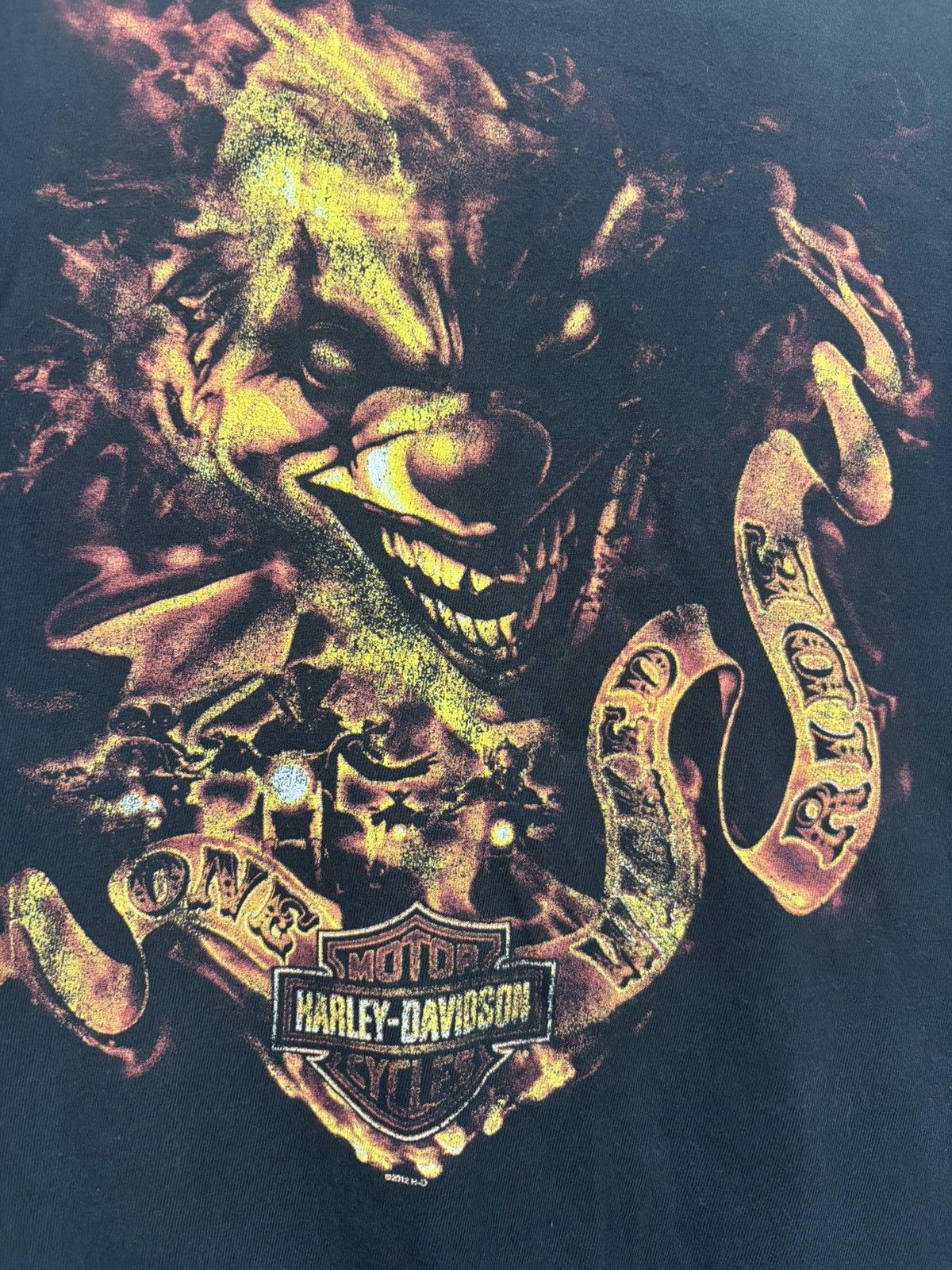 Harley Davidson Harley Davidson “One Wicked Ride” Las Vegas Nevada tee Size US L / EU 52-54 / 3 - 2 Thumbnail
