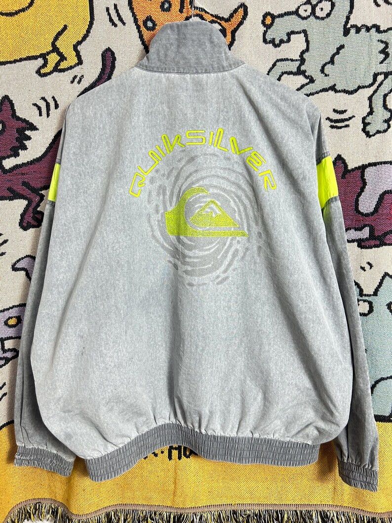 Quiksilver Vintage 90s QuikSilver Reflex Jacket size XL Size US XL / EU 56 / 4 - 1 Thumbnail