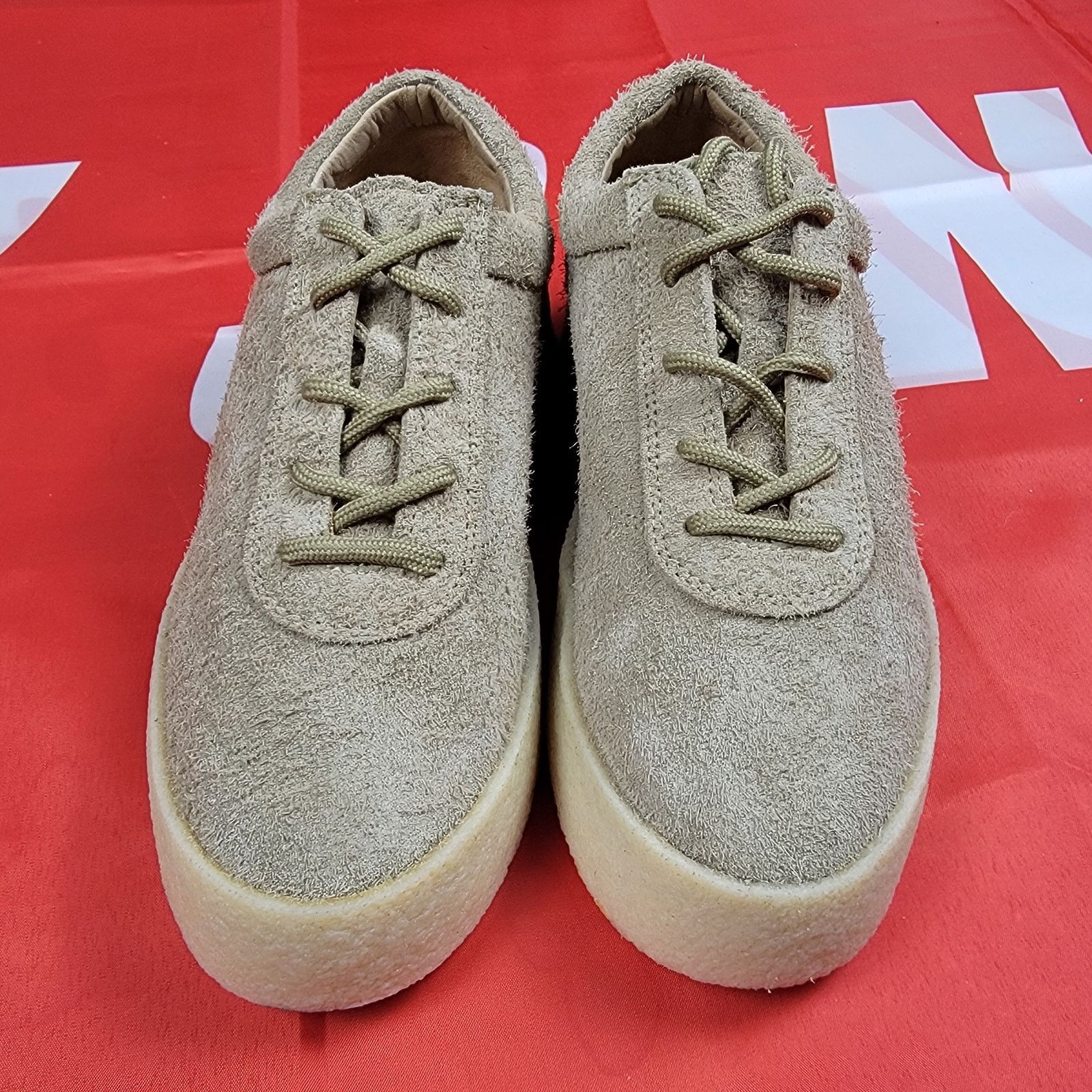 Yeezy Yeezy Season 6 Thick Shaggy Suede Crepe 'Taupe' (Sz 38) Size US 5.5 / EU 38 - 4 Thumbnail