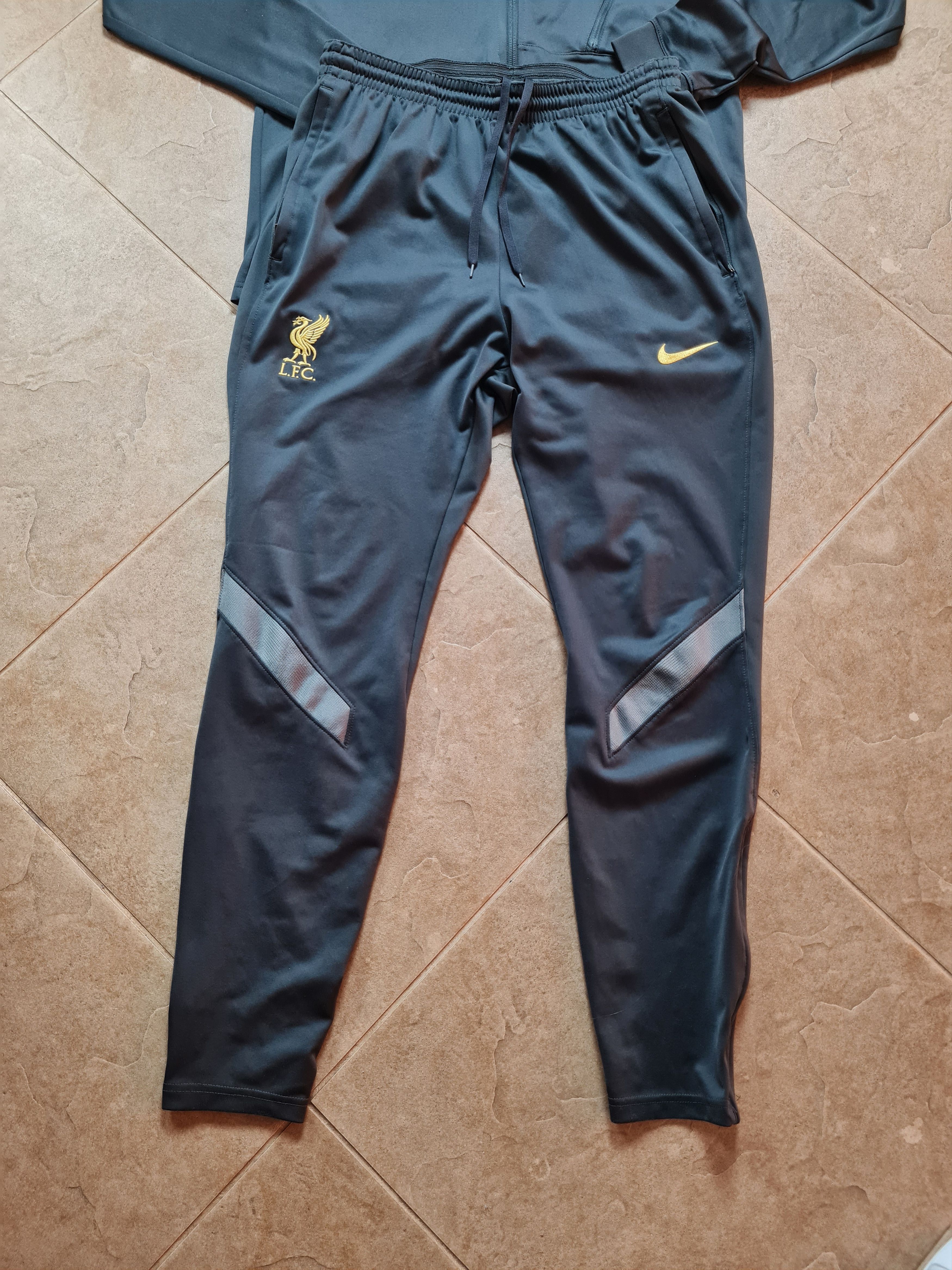 Nike Football Suit Jacket And Pants Y2K Drill Nike FC Liverpool M Size 48R - 19 Thumbnail