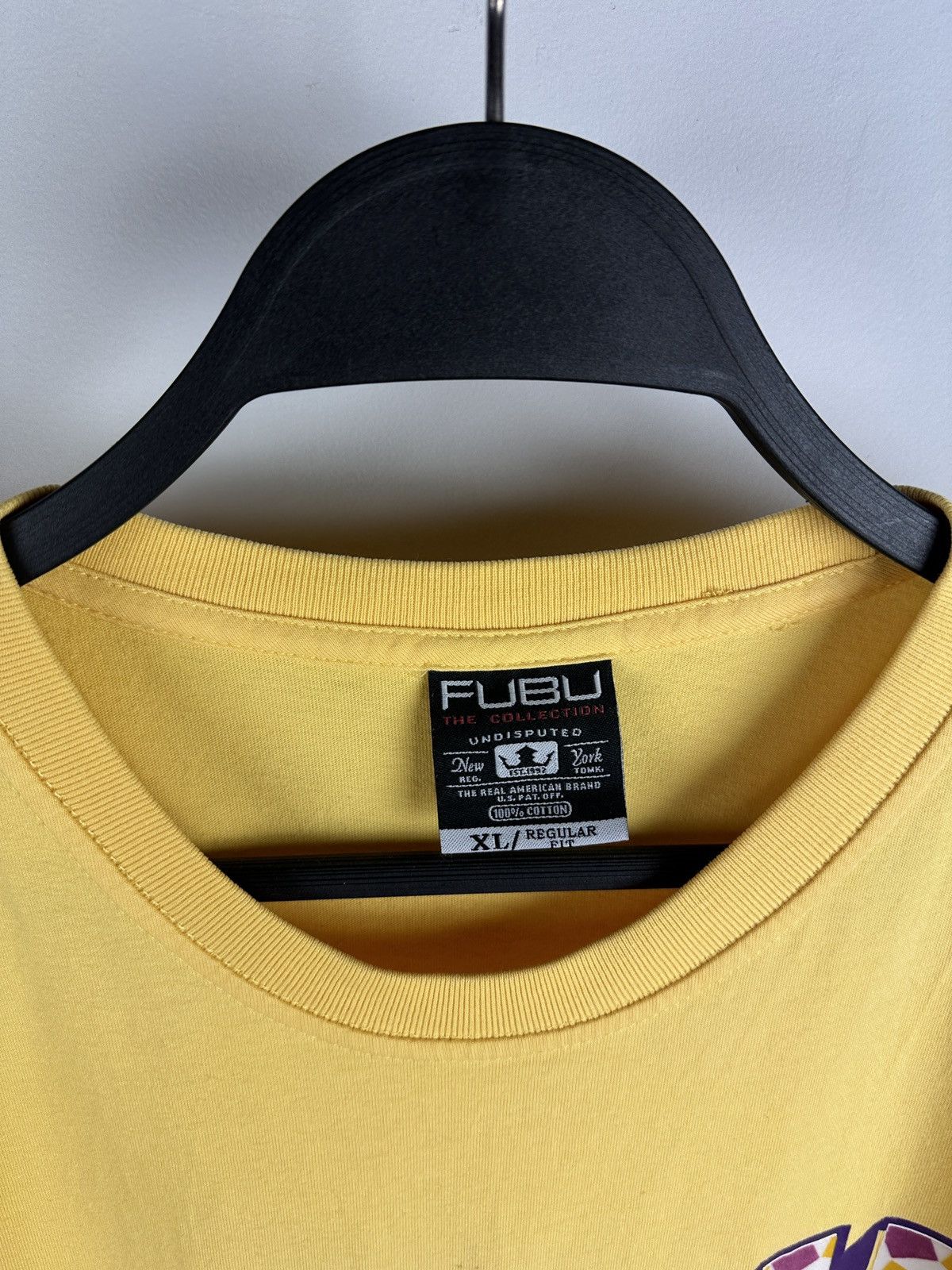 Fubu × Vintage Vintage Fubu Big Logo T-shirt Size US XL / EU 56 / 4 - 4 Thumbnail