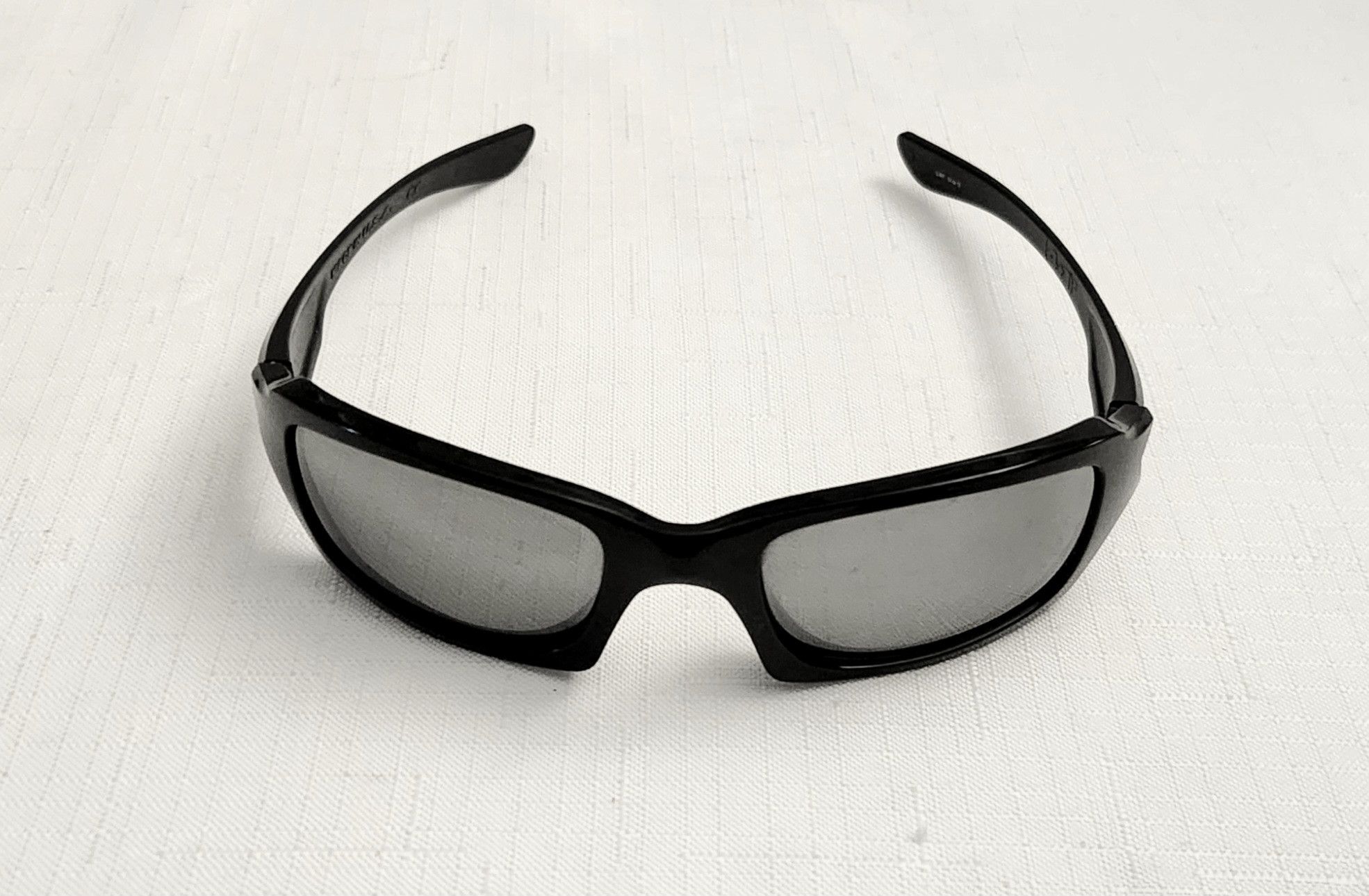 Oakley Oakley Fives Squared (4+1) 2 12967 vtg Black Wrap Sunglasses Size ONE SIZE - 2 Thumbnail