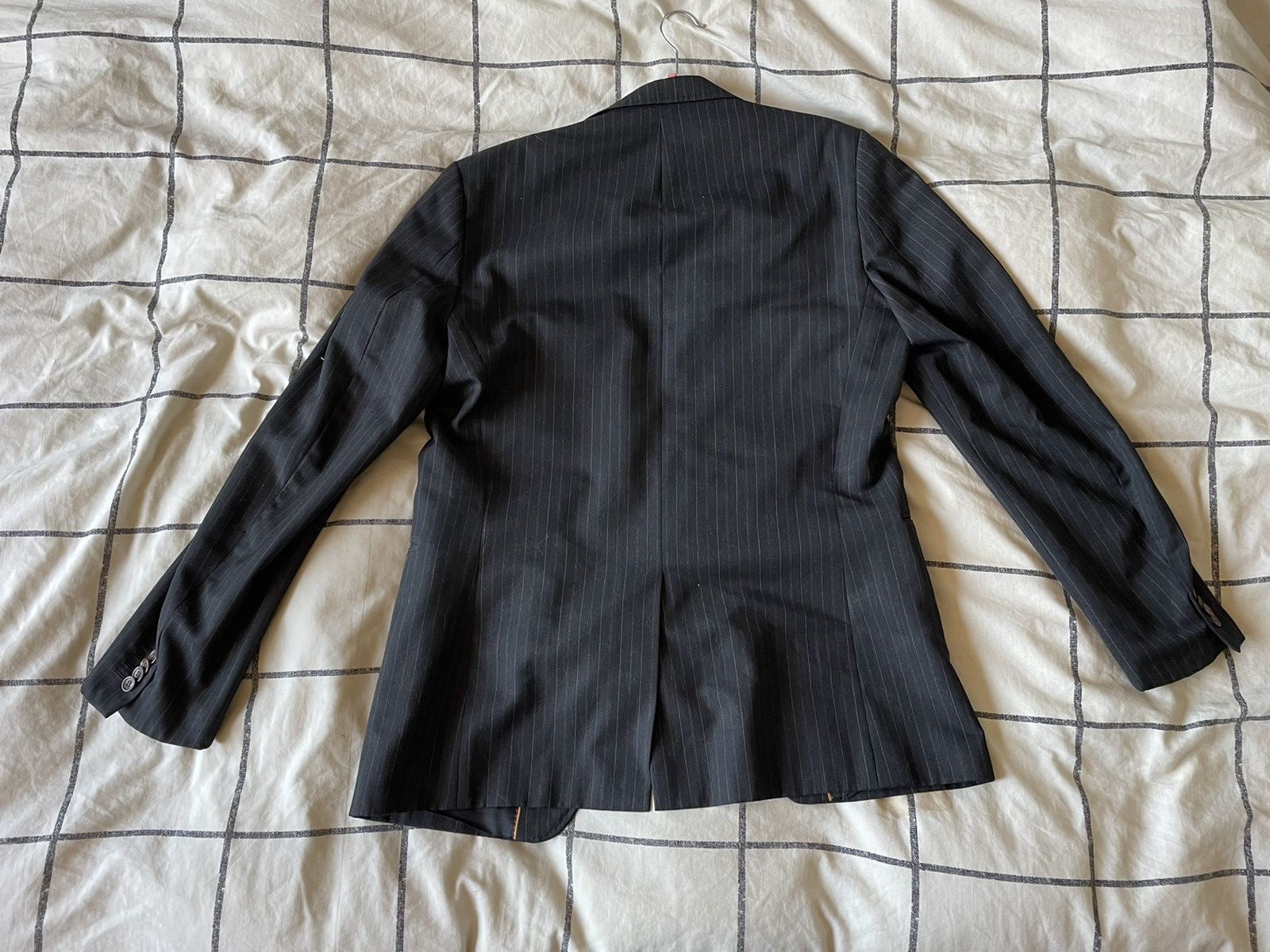 Mexx × Pull & Bear × Vintage Pinstripe Suit Jacket Blazer Size 48L - 2 Thumbnail