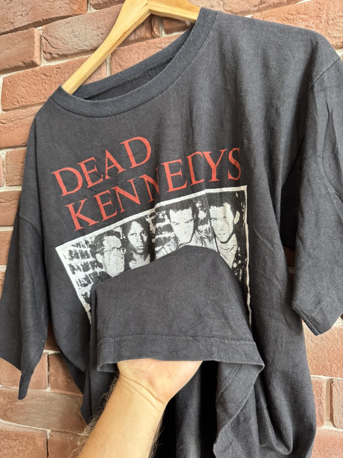 Band Tees Vintage 80s Dead Kennedys Punk T Shirt Band Tour Grail Rare Size US L / EU 52-54 / 3 - 7 Thumbnail