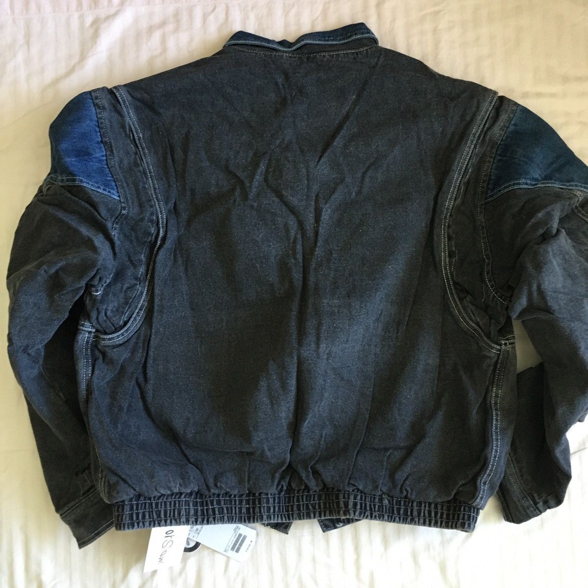 Beams Plus 🇯🇵 Beams x OrSlow Denim Bomber 2-Yr Vintage wash Size US S / EU 44-46 / 1 - 8 Thumbnail