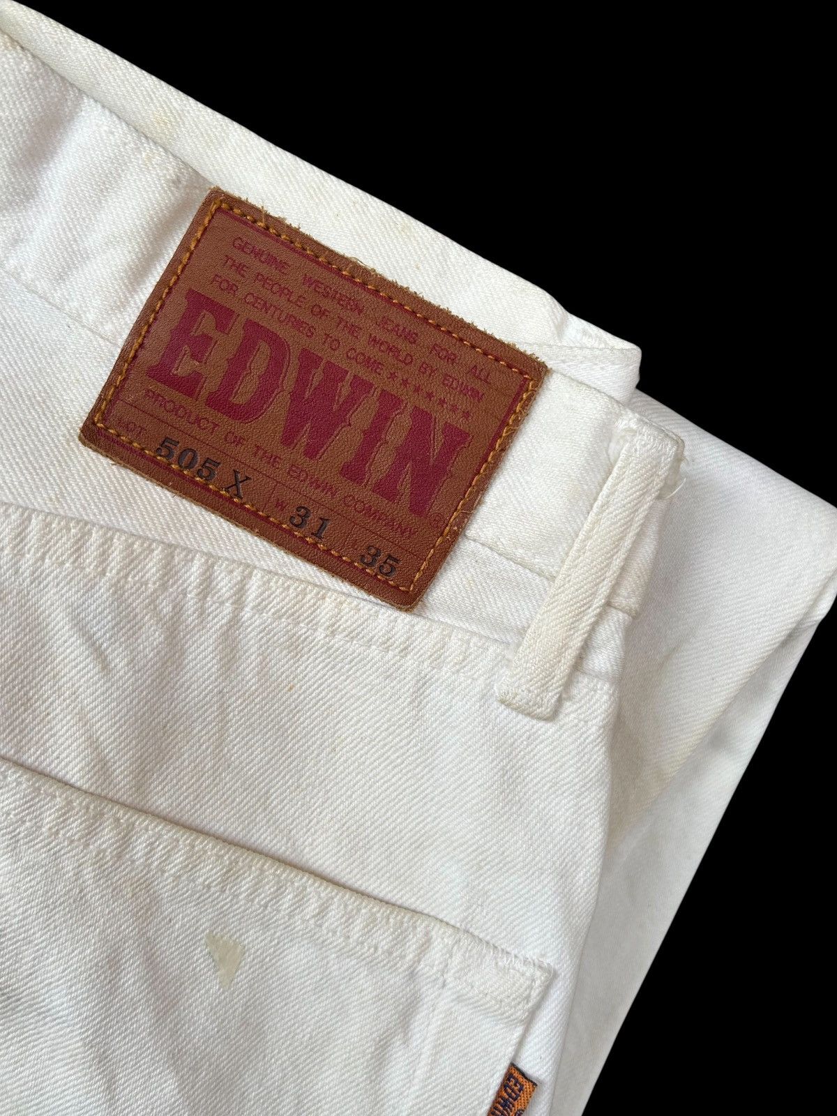 Kapital Vintage Edwin 505X Selvedge Baggy Denim Jeans Size US 31 - 5 Thumbnail