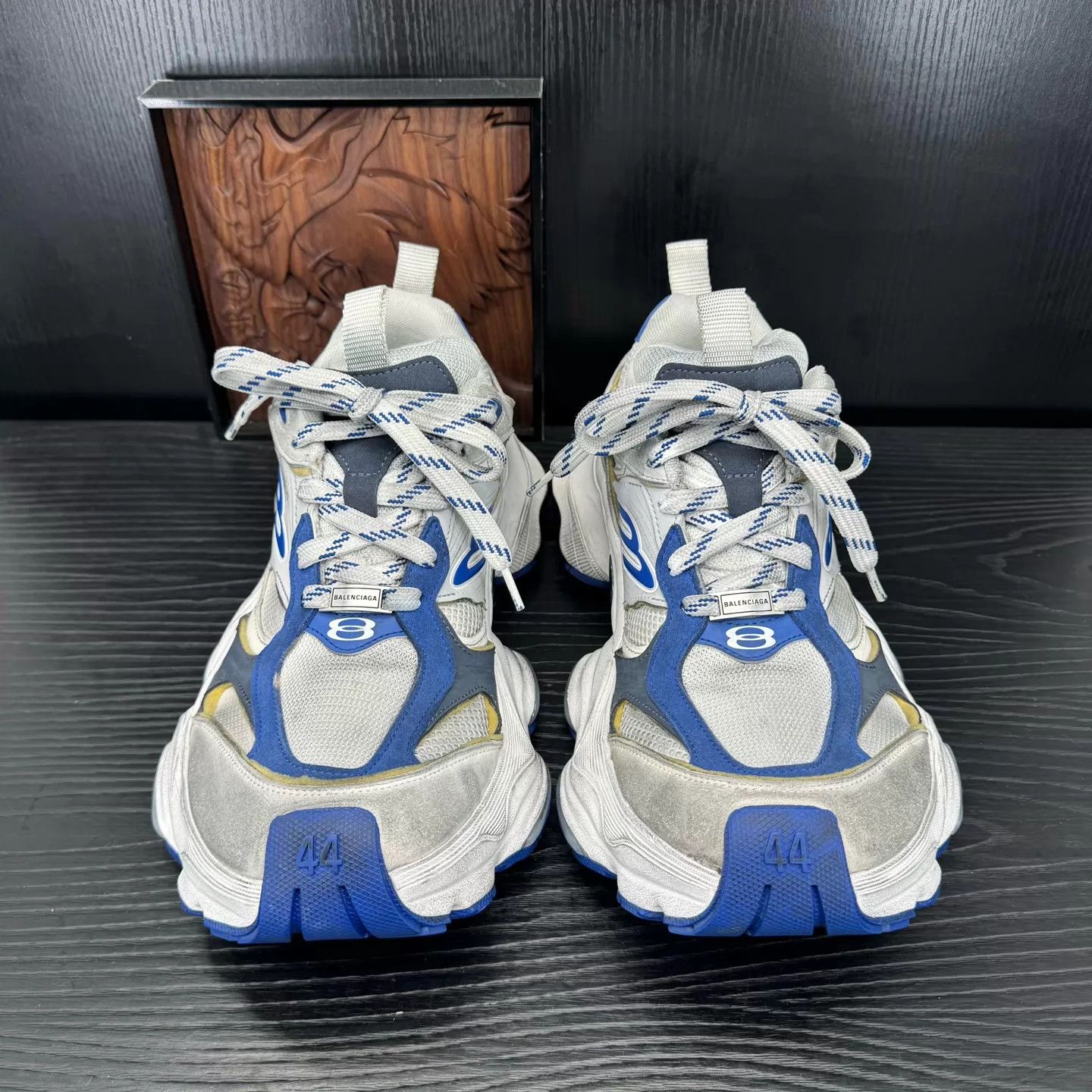 Balenciaga Balenciaga Cargo 44 Gray Blue Like New Size US 11 / EU 44 - 4 Thumbnail