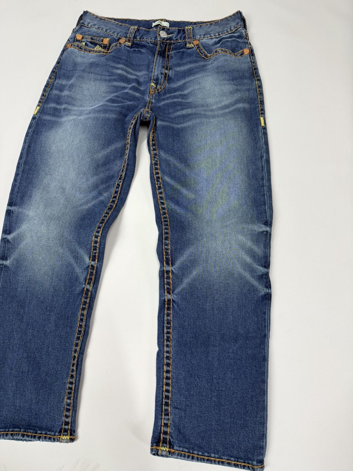 True Religion Vintage True Religion Bobby Relaxed Baggy Denim Jeans Y2K Size US 36 / EU 52 - 5 Thumbnail