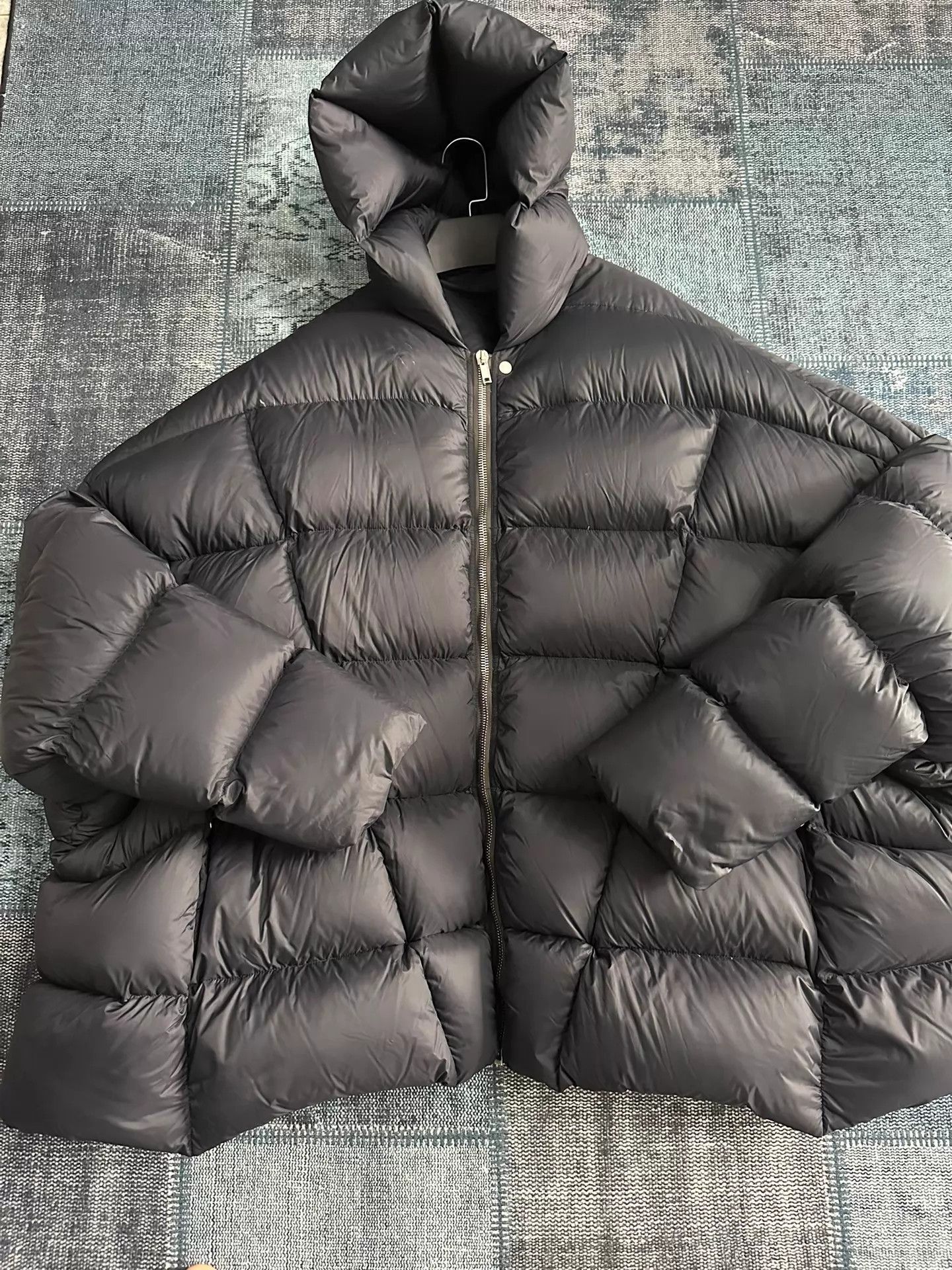 Rick Owens Rick Owens Beetle Oversized Down Jacket 48 Size US M / EU 48-50 / 2 - 1 Thumbnail