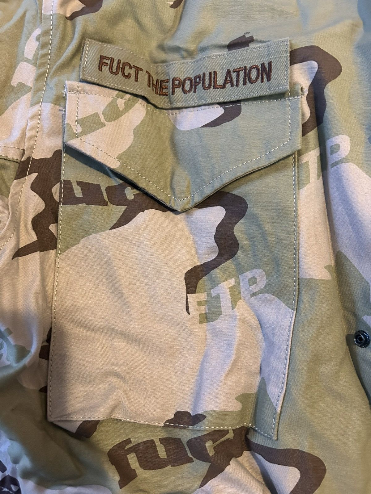 FUCT × Fuck The Population FTP/FUCT M63 Military Outer Jacket Size US XL / EU 56 / 4 - 4 Thumbnail