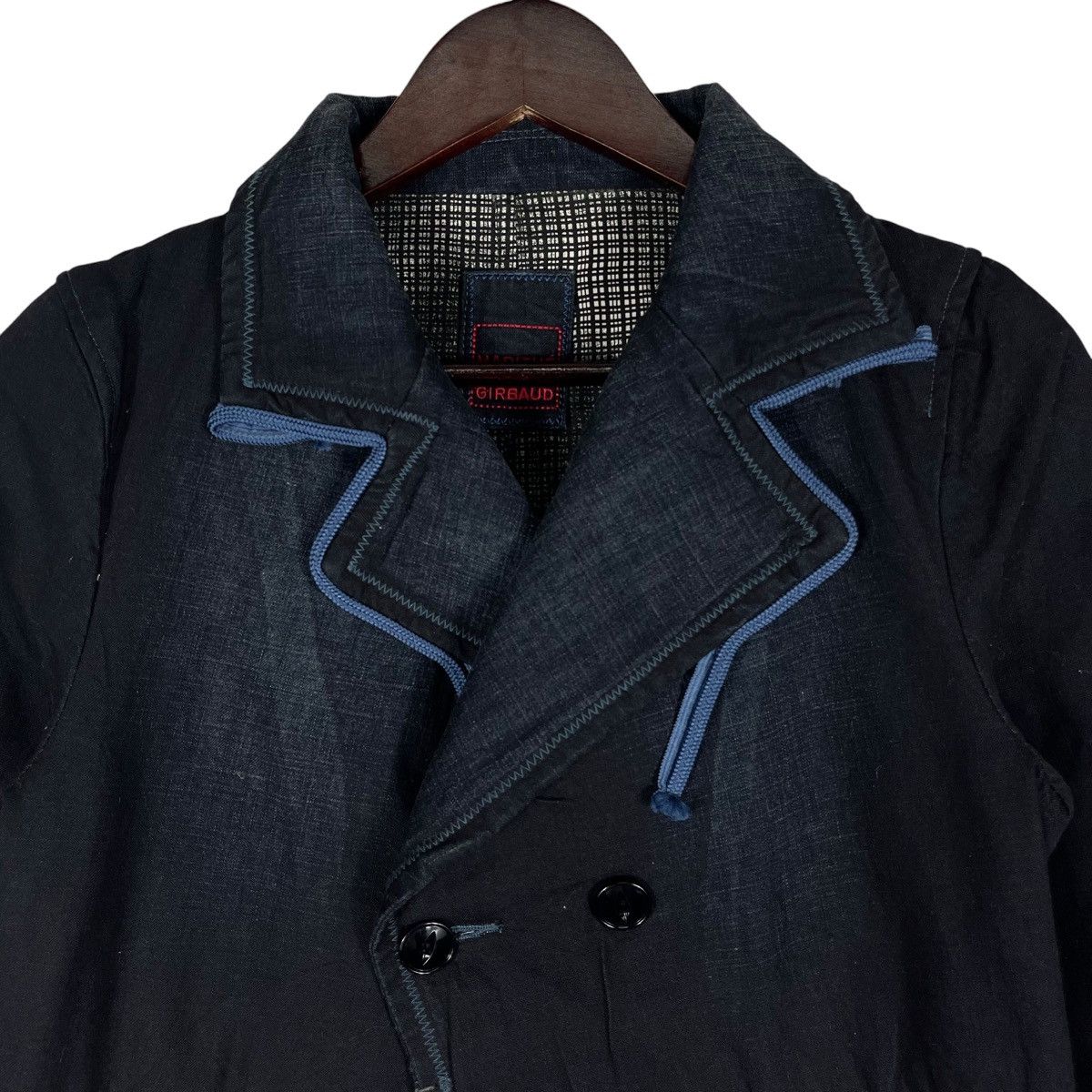 Marithe + Francois Girbaud Marithe Francois Girbaud Denim Indigo Dye Jacket Size M / US 6-8 / IT 42-44 - 11 Thumbnail