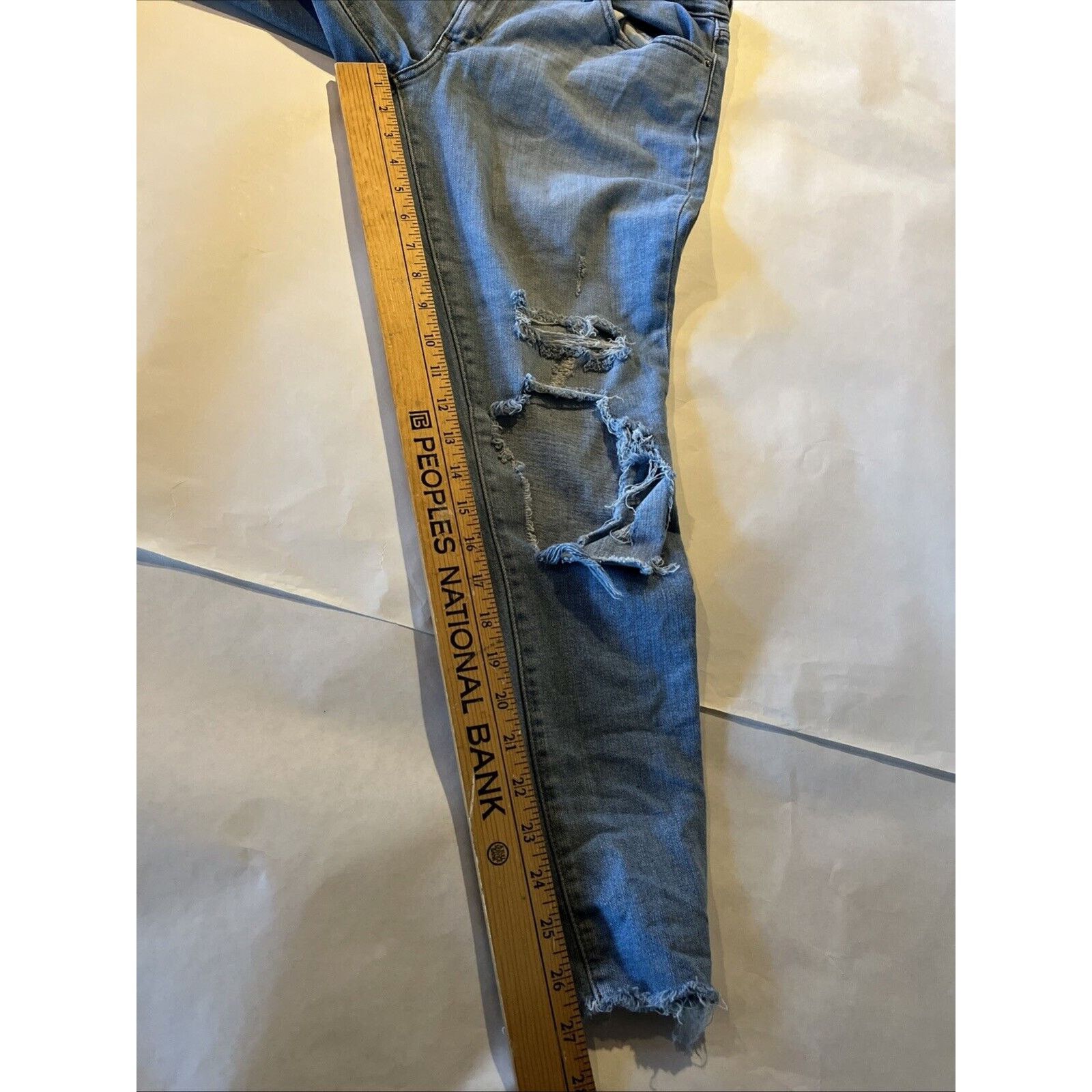 Levi's Levi’s 711 Jeans 32x27 Blue Skinny Ankle Mid Rise Stretch Size 32" / US 10 / IT 46 - 7 Thumbnail