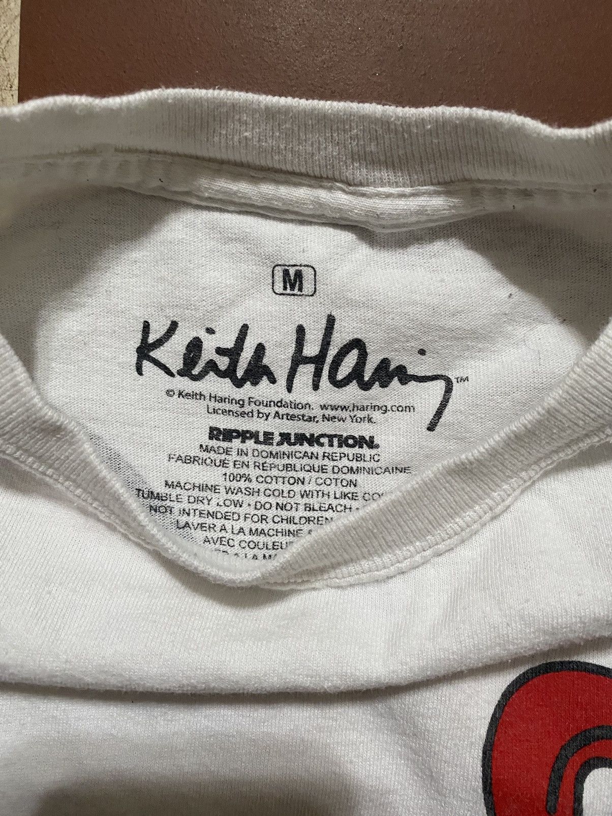 Keith Haring Keith Haring Heart T-Shirt Medium Size US M / EU 48-50 / 2 - 4 Thumbnail