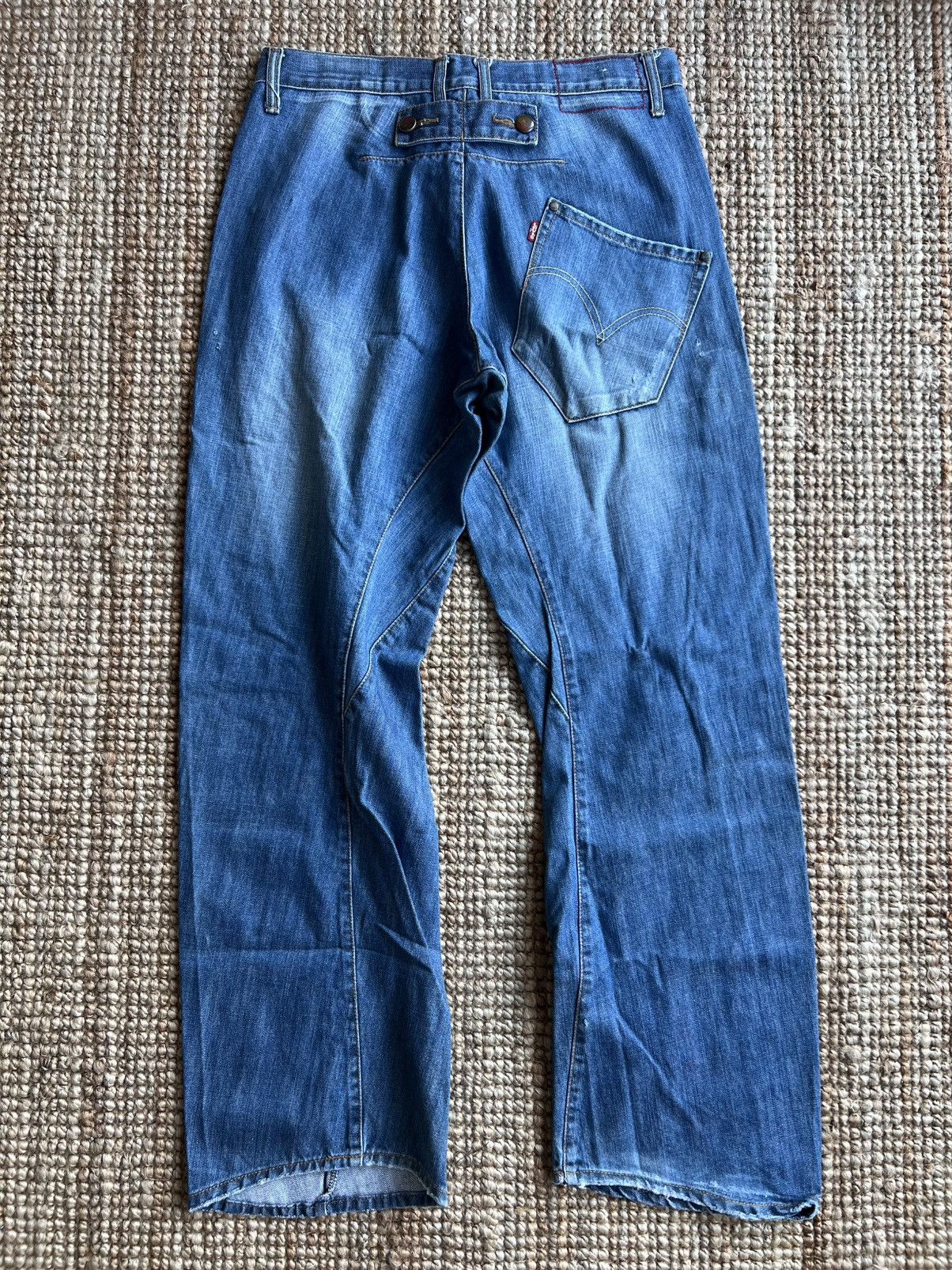 Levi's Levis Engineered Jeans Buckle Back Tag W30 Actual Size US 30 / EU 46 - 4 Thumbnail