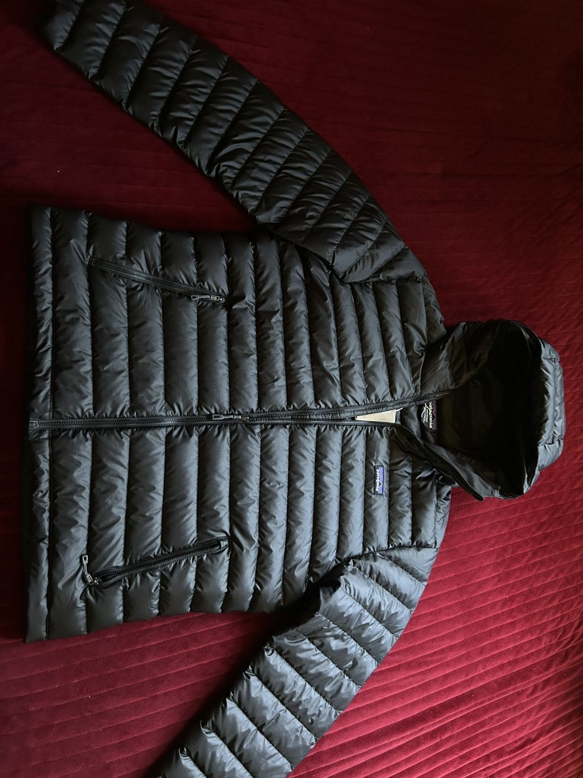 Black Patagonia Men’s Down Sweater Hoody