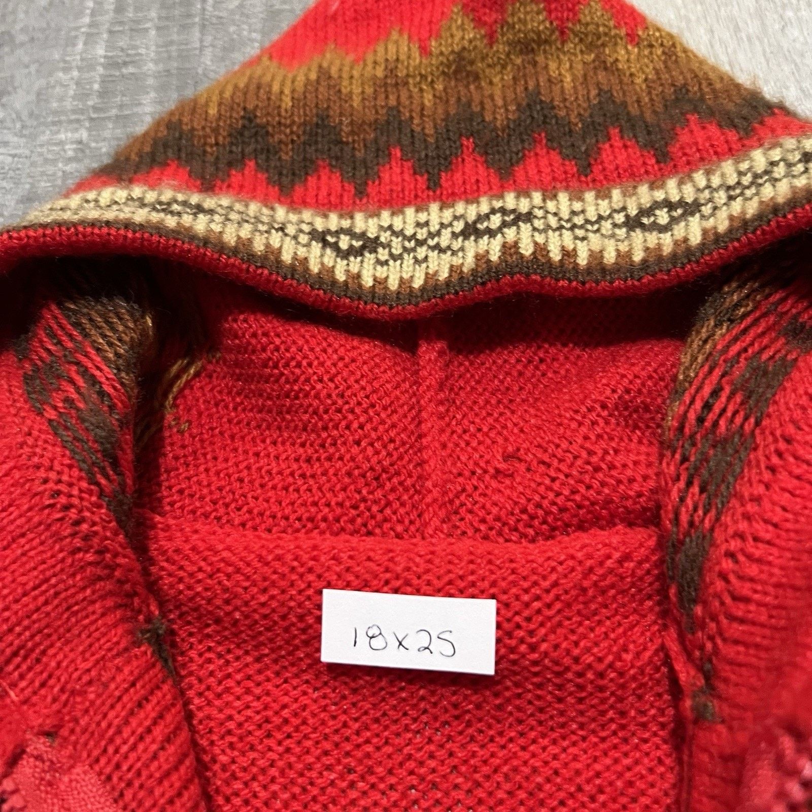 Vintage Vintage Alpaca Wool Peruvian Knit Fuzzy Hooded Sweater Sz M Size M / US 6-8 / IT 42-44 - 4 Thumbnail