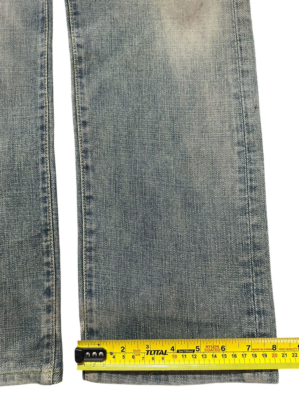 Japanese Brand Vintage Japanese Brand Blue Mud Wash Distress Style Loose Size US 31 - 16 Thumbnail