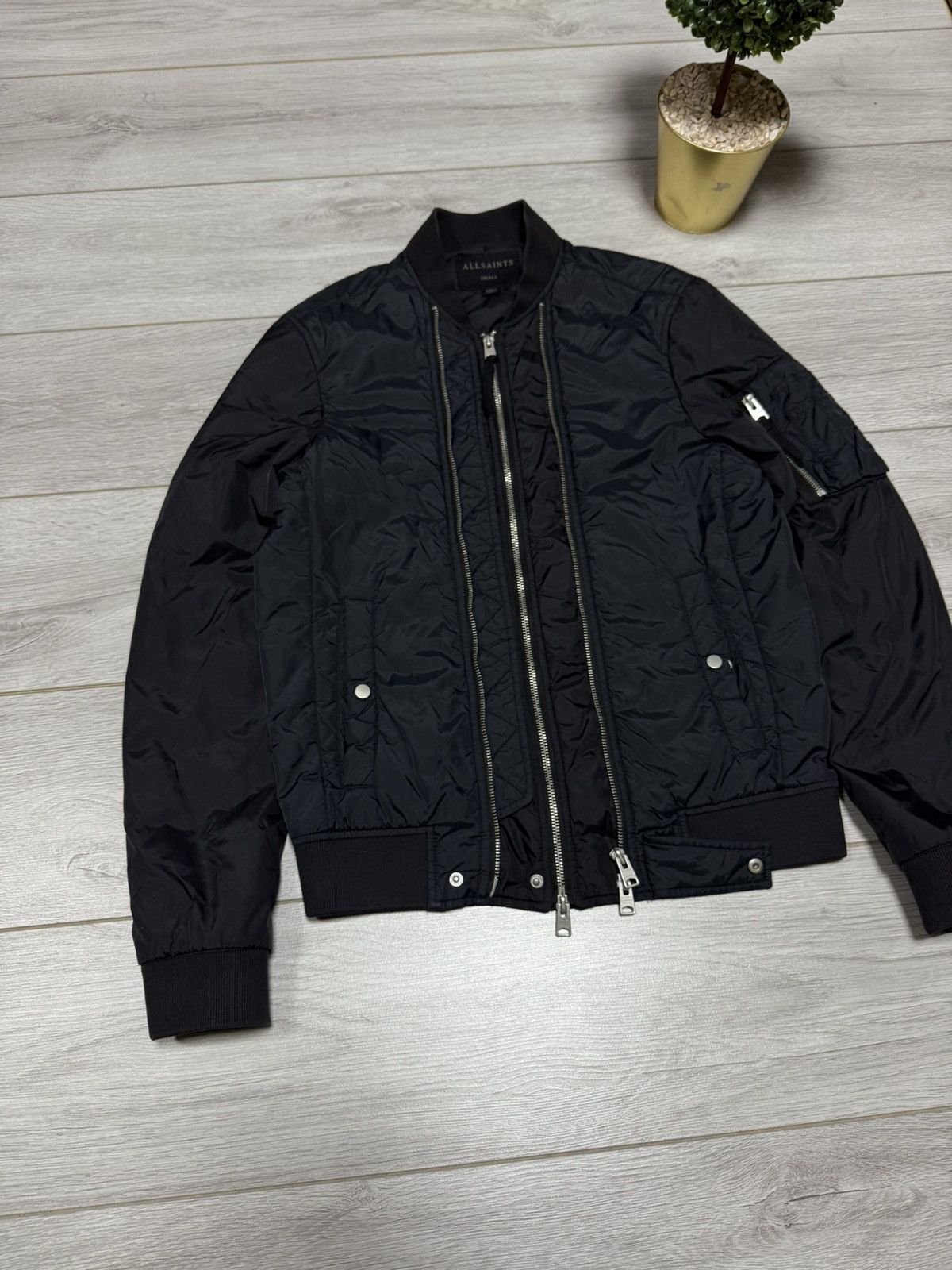 Allsaints Allsaints braddock bomber nylon jacket double zip Size US S / EU 44-46 / 1 - 6 Thumbnail