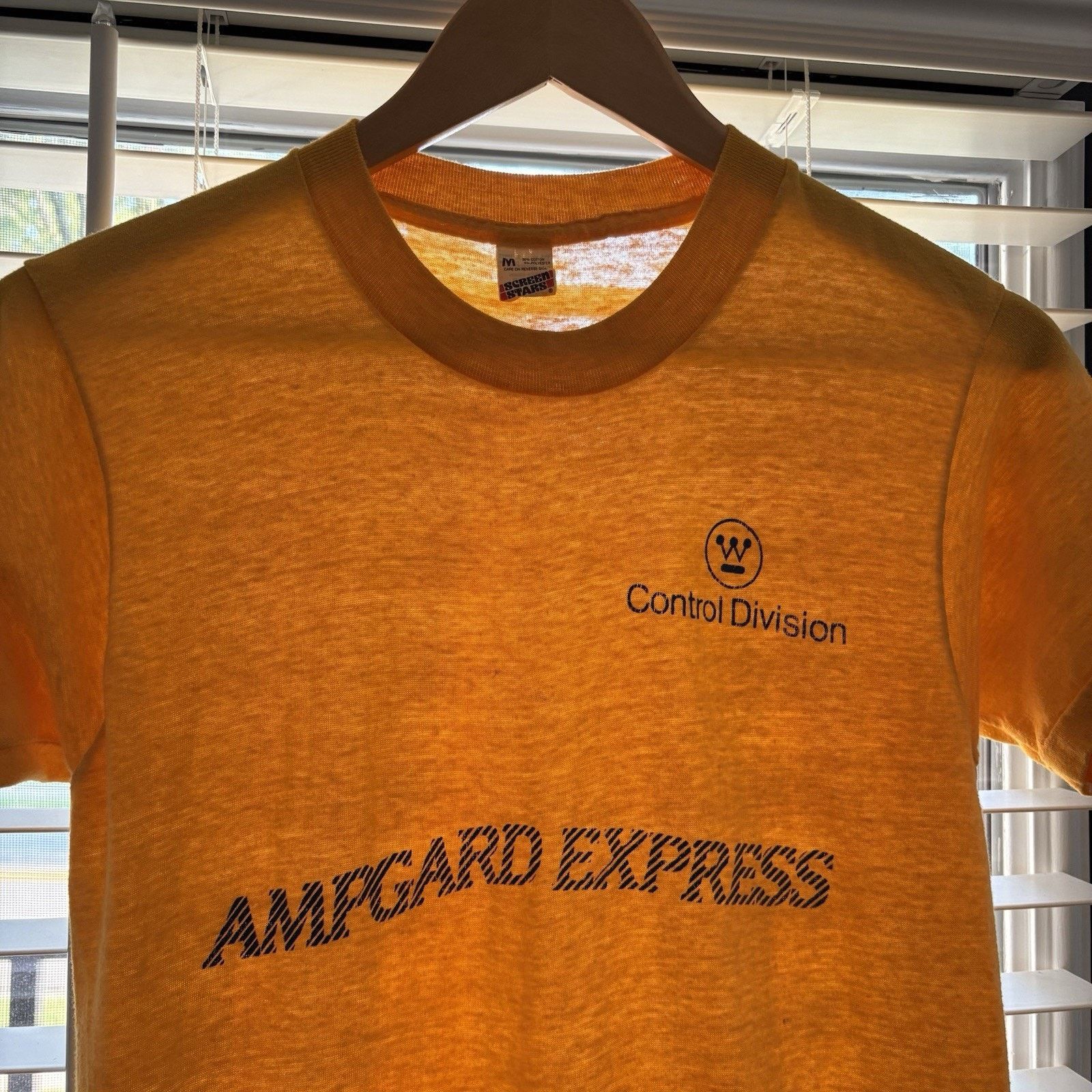 Vintage Vintage Paper Thin BURNOUT T-Shirt Size XS Yellow 1980s Size US XS / EU 42 / 0 - 1 Thumbnail