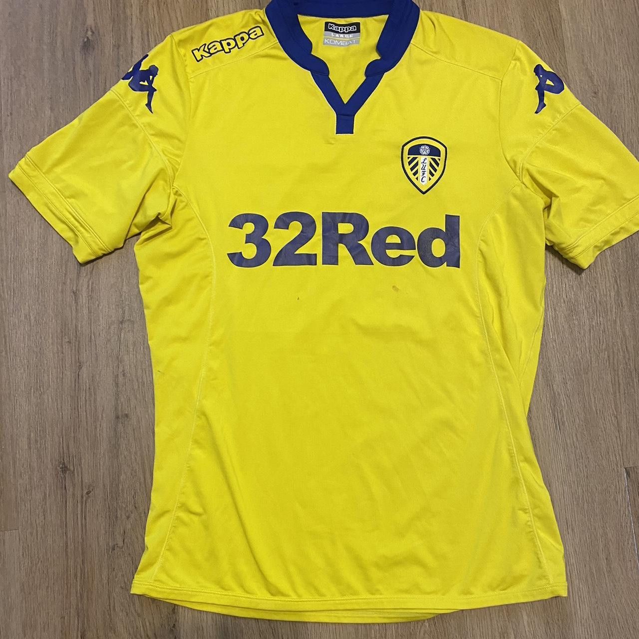 2015-16 Leeds United Kappa Away Football Shirt