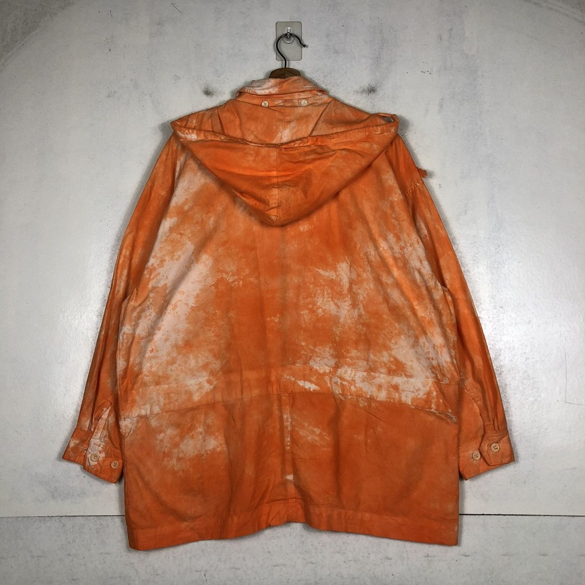 Japanese Brand 📌VINTAGE ACID WASH HUNTING JACKET SCEINIC WILD ISSEY MIYAKE Size US L / EU 52-54 / 3 - 9 Thumbnail