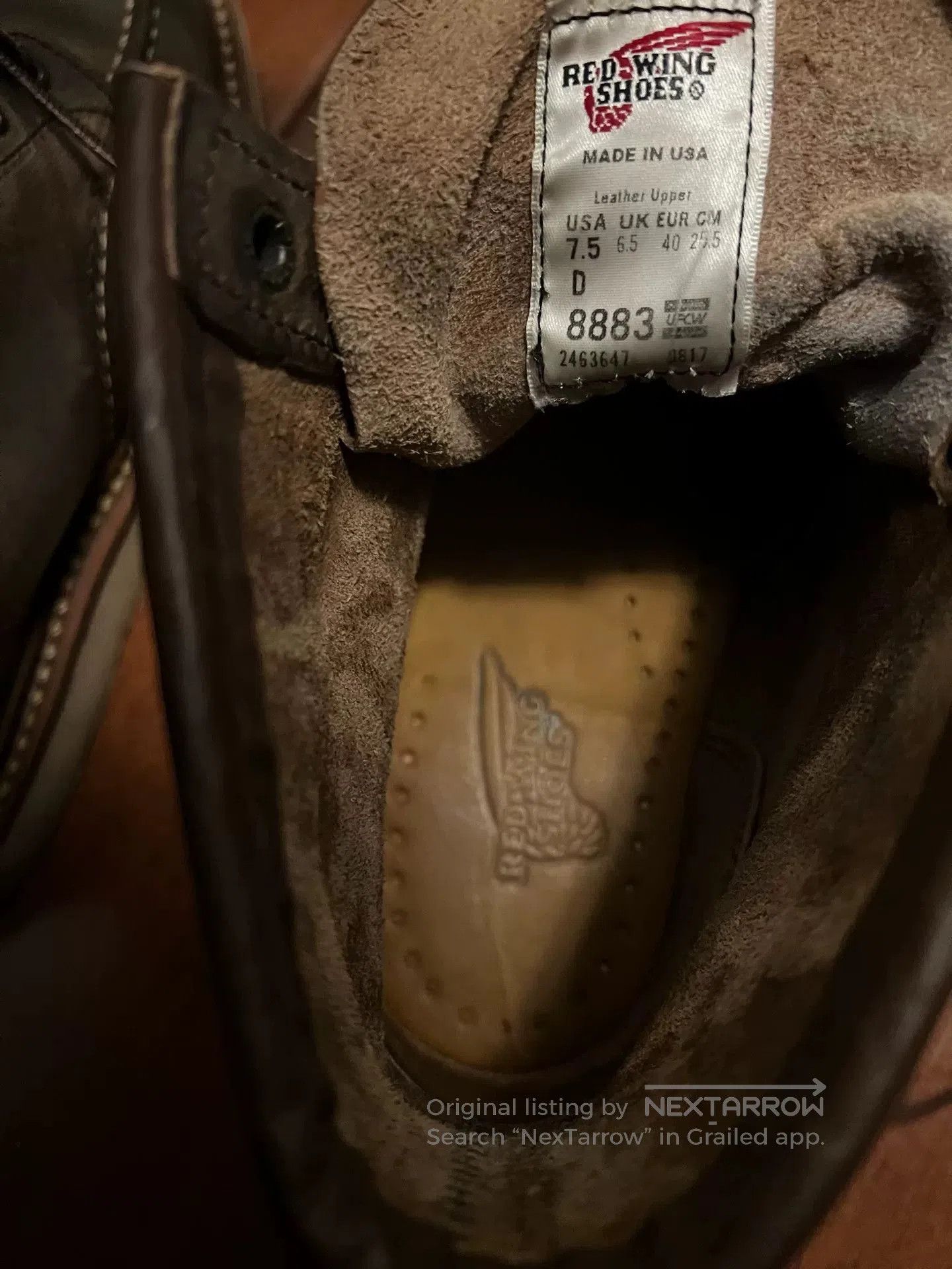 Red Wing Redwing 8883 Work Boots. Size US 7.5 / EU 40-41 - 6 Thumbnail